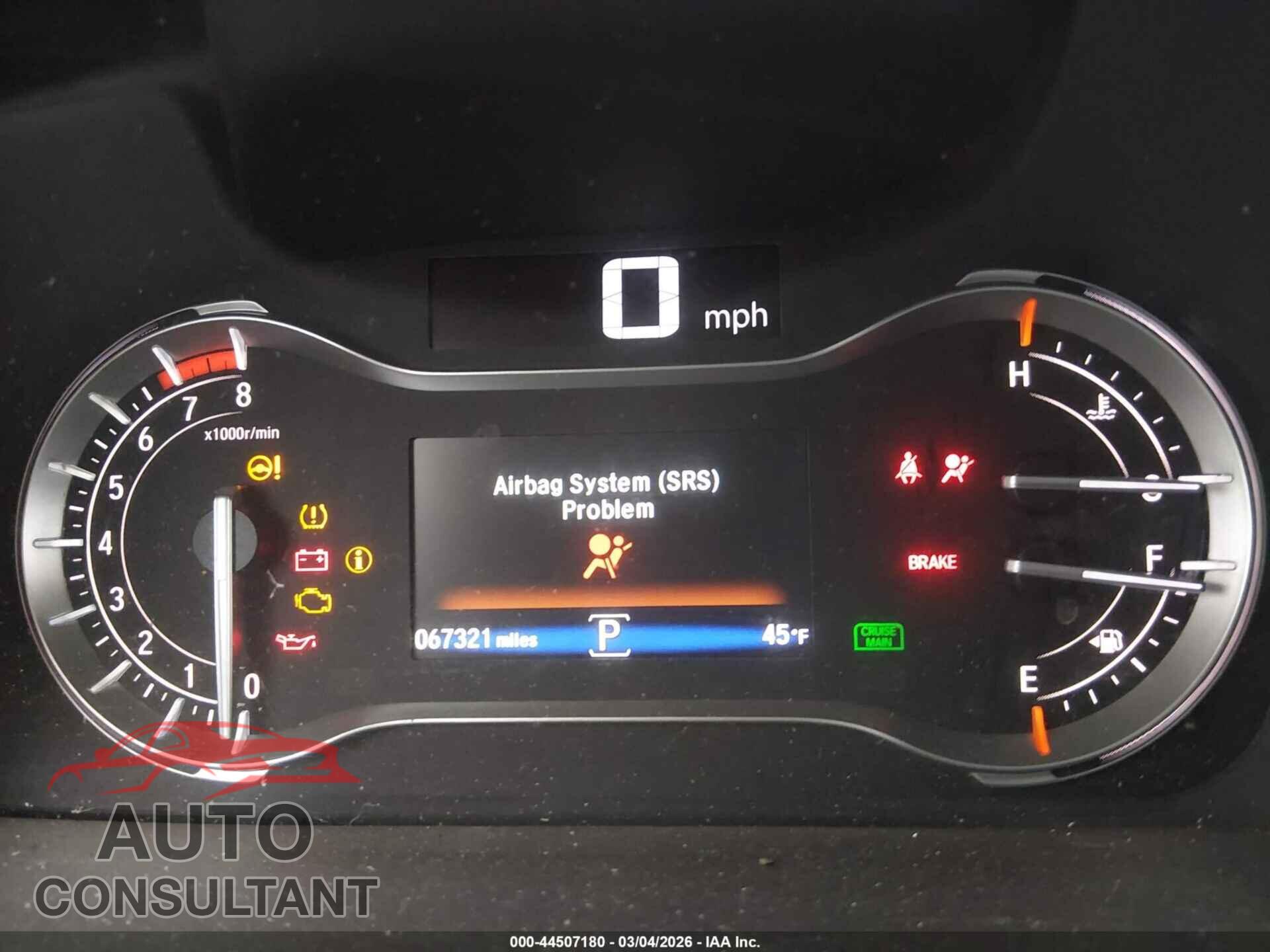 HONDA RIDGELINE 2017 - 5FPYK3F60HB018092