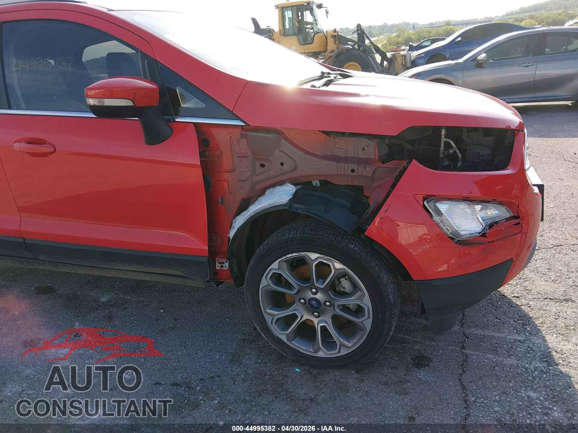 FORD ECOSPORT 2019 - MAJ6S3KL1KC296540