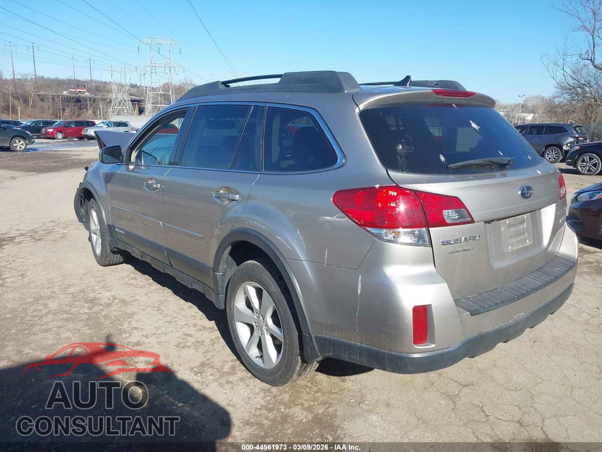 SUBARU OUTBACK 2014 - 4S4BRBDC4E3277198