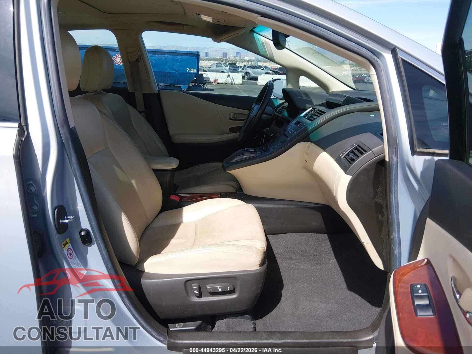 LEXUS HS 250H 2010 - JTHBB1BA8A2034111