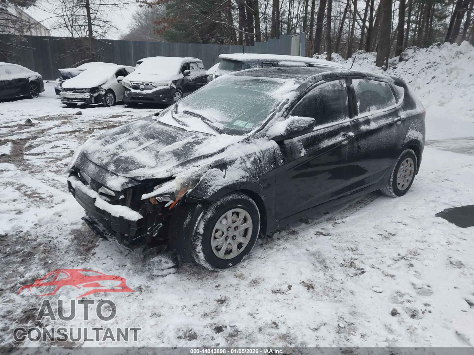 HYUNDAI ACCENT 2012 - KMHCT5AE5CU033600