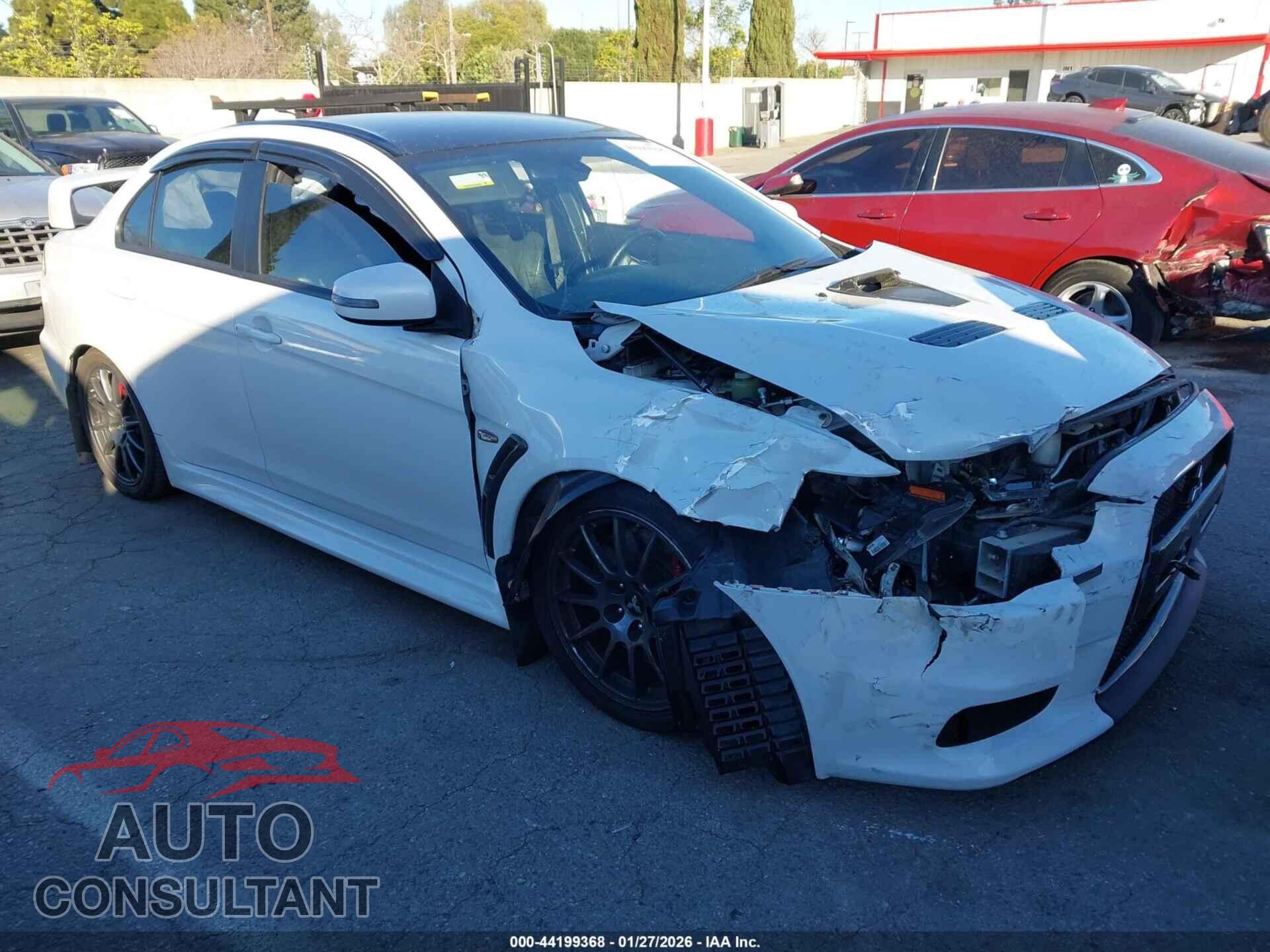 MITSUBISHI LANCER EVOLUTION 2015 - JA32W7FV8FU028308