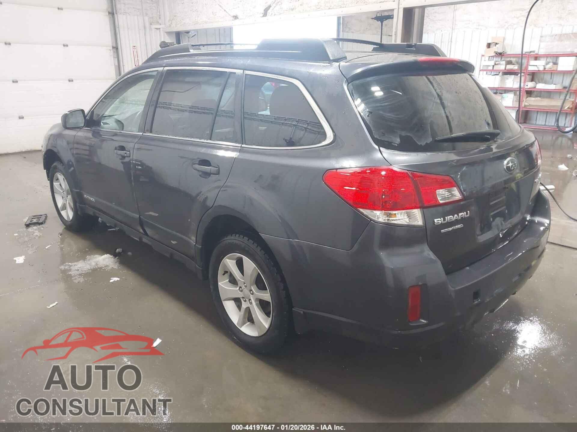 SUBARU OUTBACK 2013 - 4S4BRBCC4D3203389
