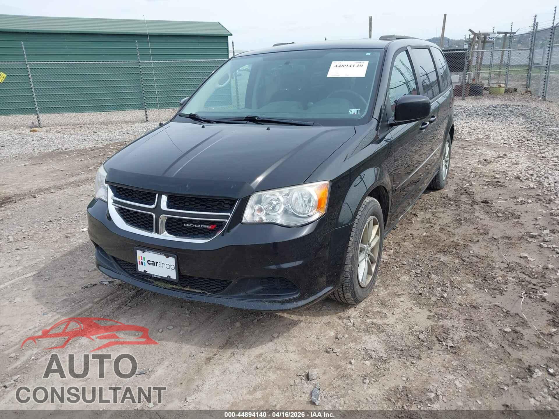 DODGE GRAND CARAVAN 2014 - 2C4RDGCG2ER356699