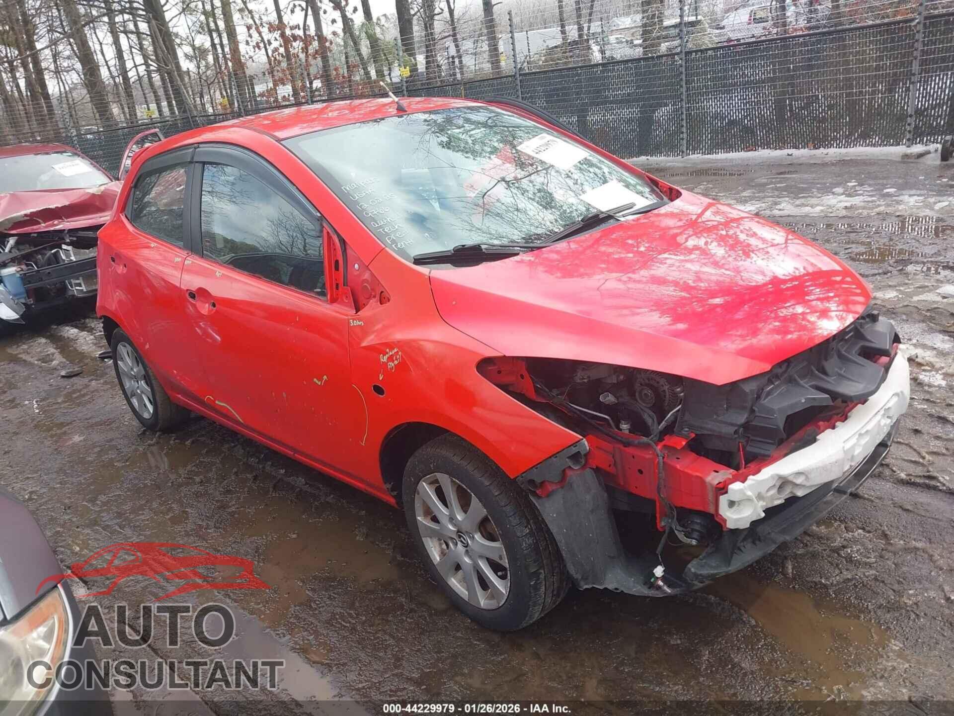 MAZDA MAZDA2 2013 - JM1DE1LY5D0158589