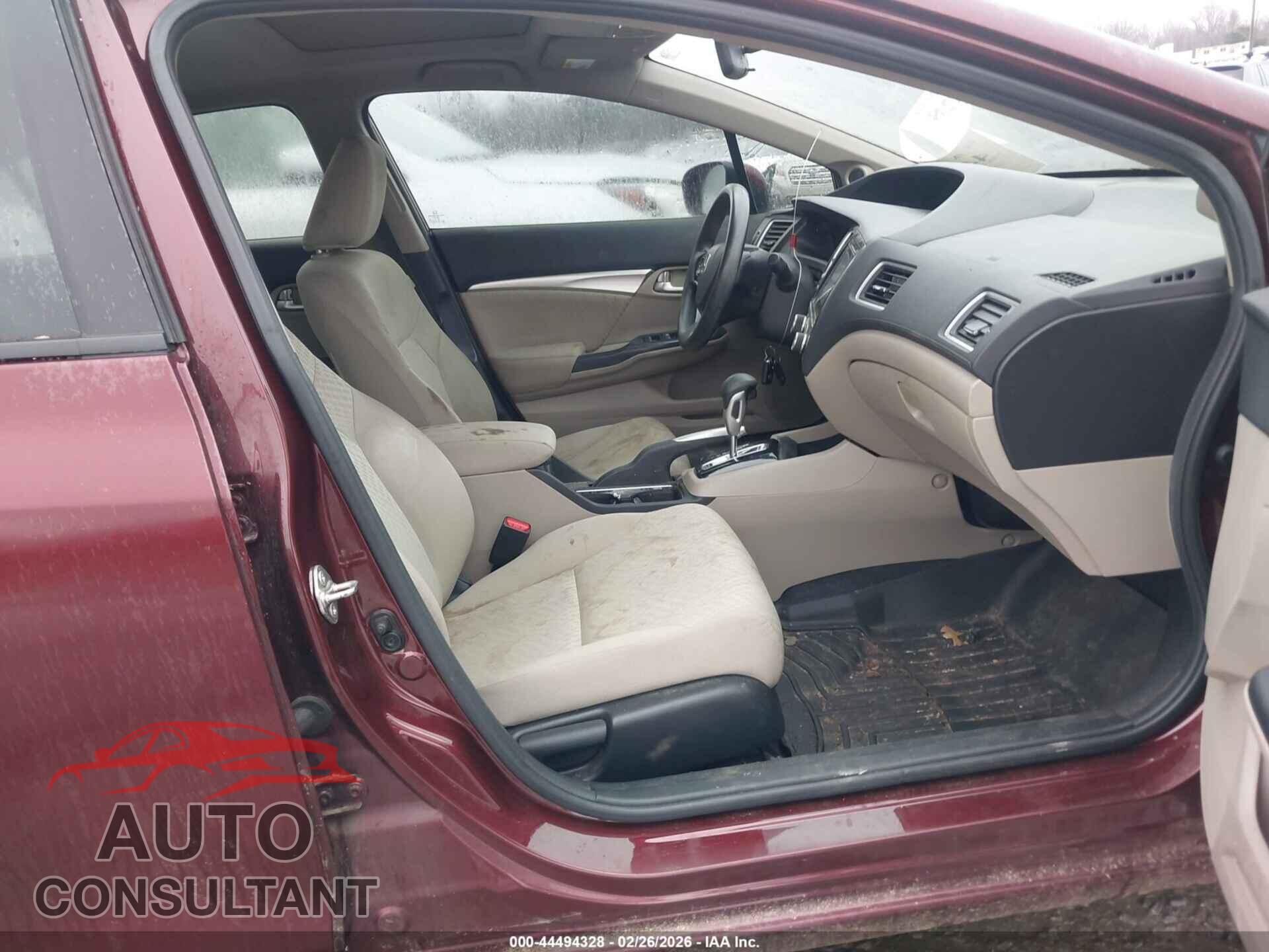 HONDA CIVIC 2015 - 19XFB2F80FE219909
