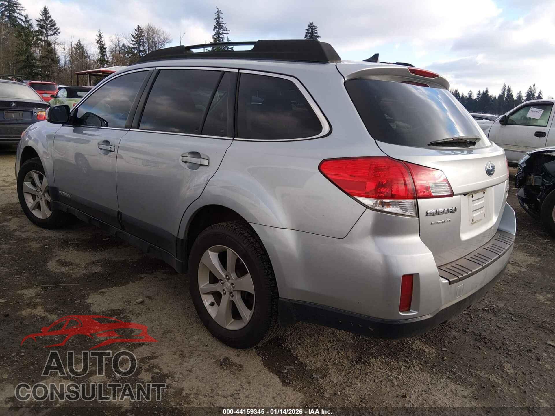 SUBARU OUTBACK 2013 - 4S4BRBPC3D3206214