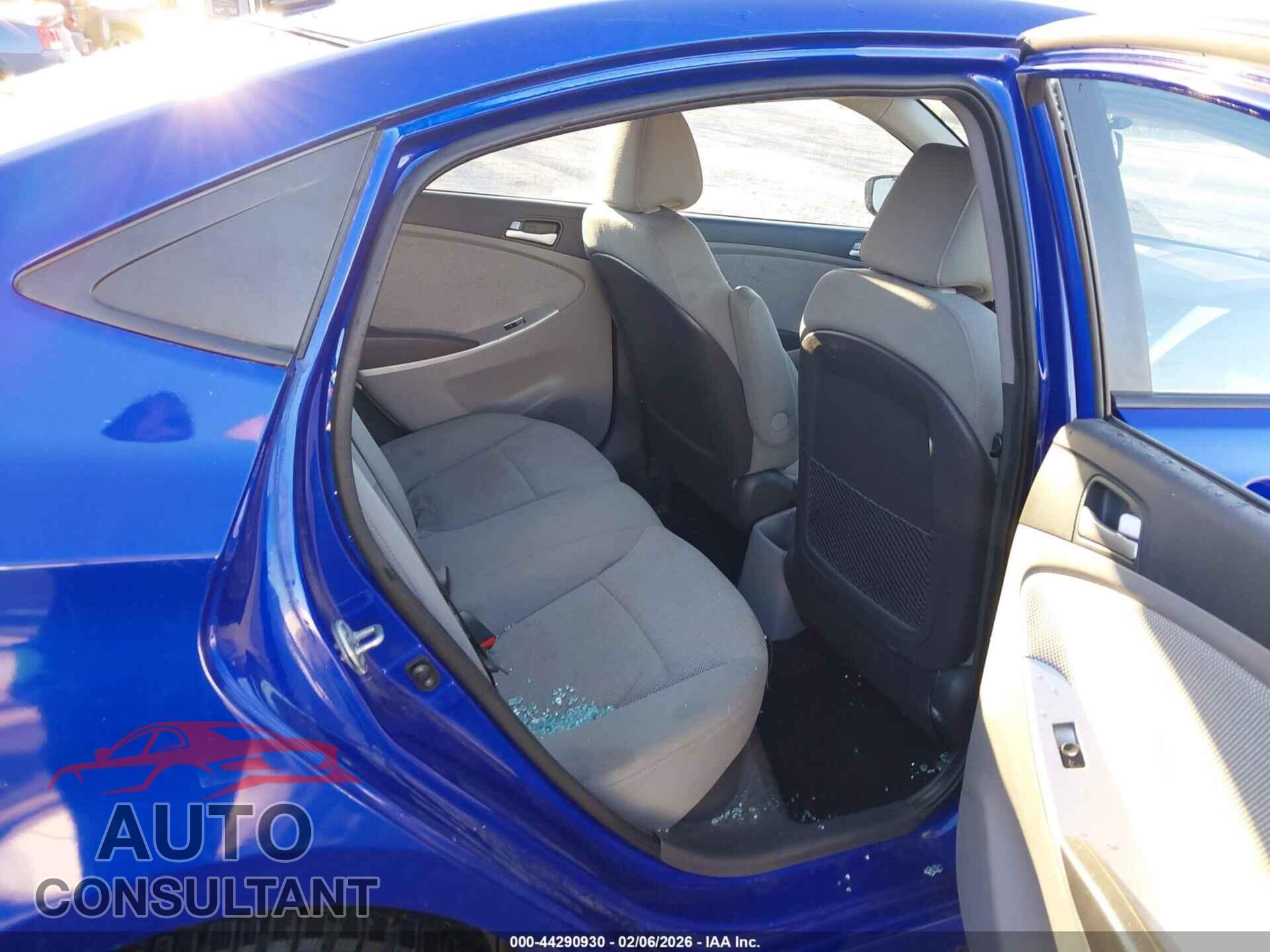 HYUNDAI ACCENT 2013 - KMHCT4AE9DU464405