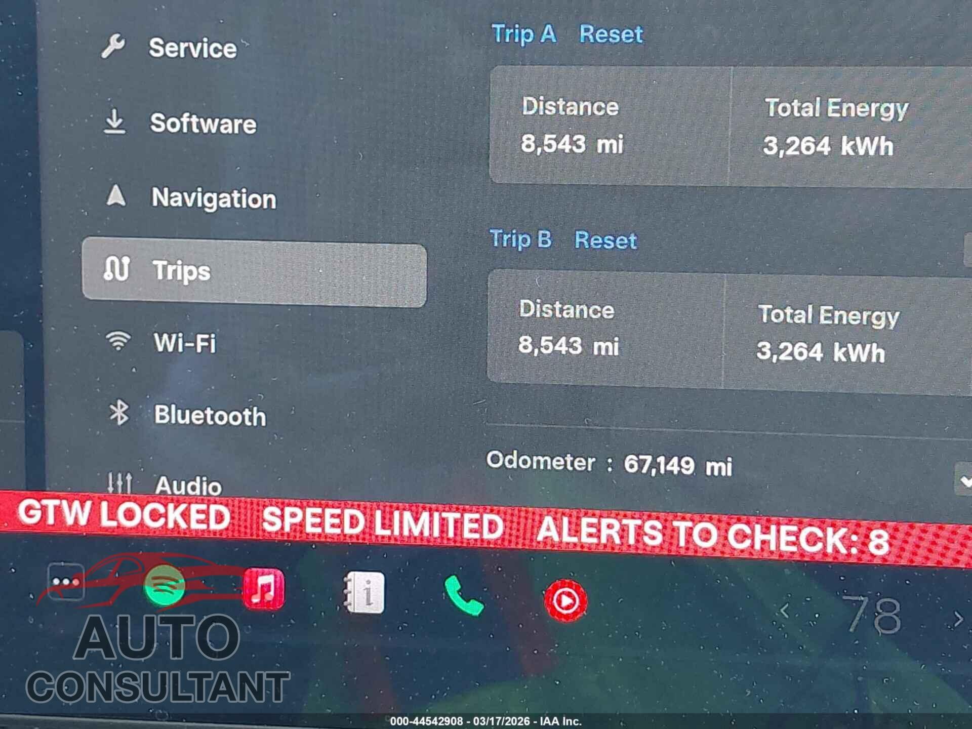TESLA MODEL 3 2018 - 5YJ3E1EBXJF088959