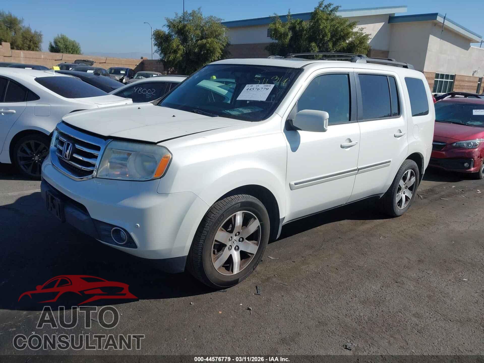 HONDA PILOT 2013 - 5FNYF3H97DB013504