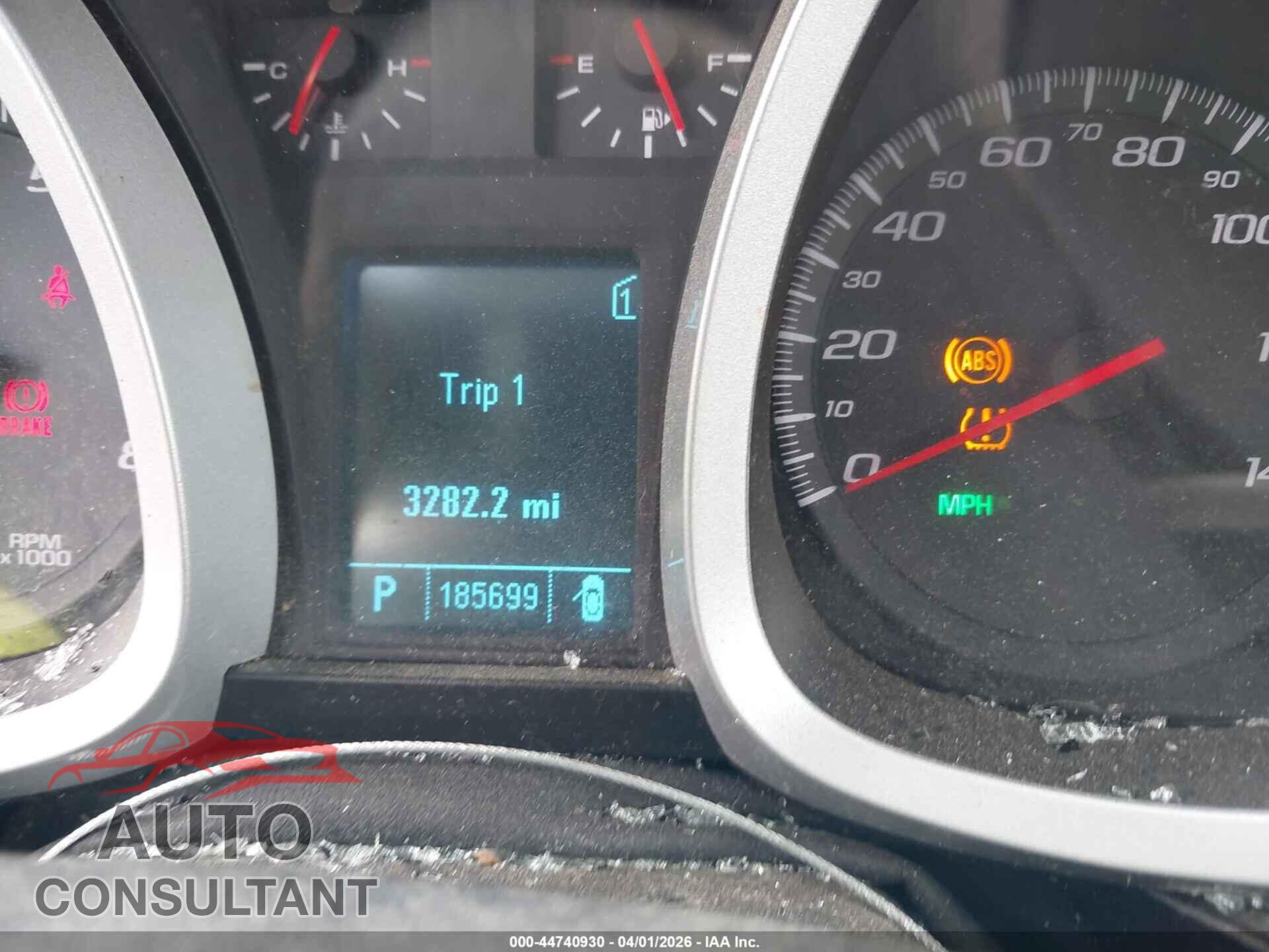 CHEVROLET EQUINOX 2011 - 2GNALPEC2B1314545