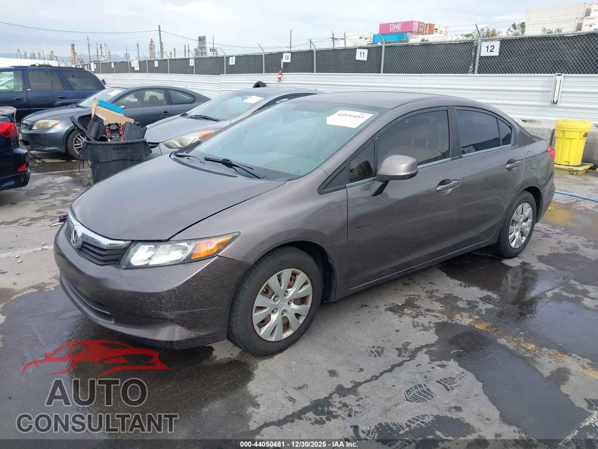 HONDA CIVIC 2012 - 19XFB2F50CE310213