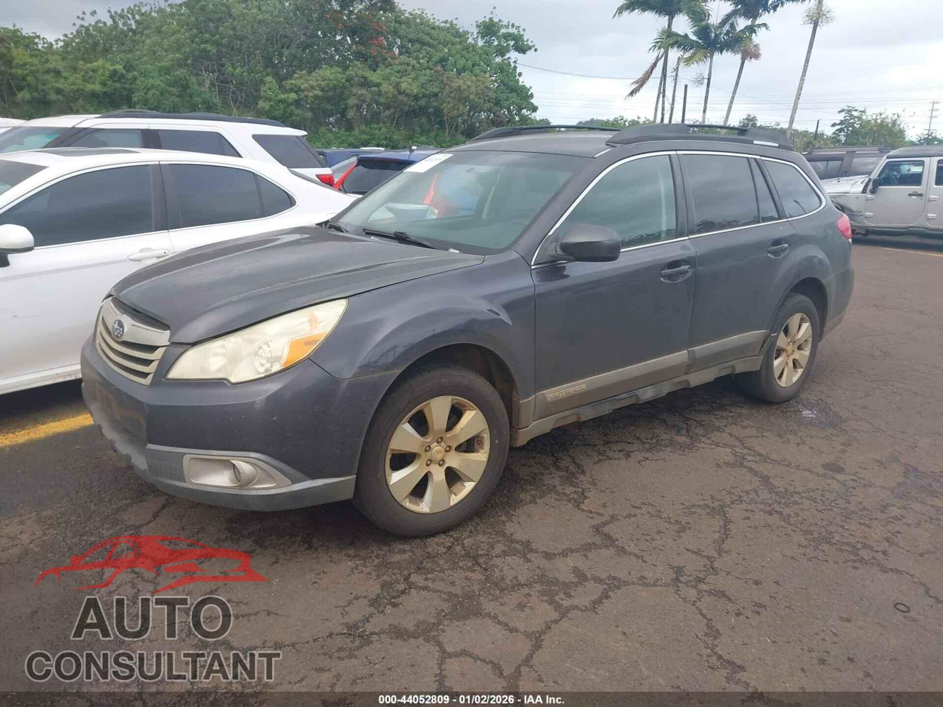 SUBARU OUTBACK 2011 - 4S4BRBBC7B3346884