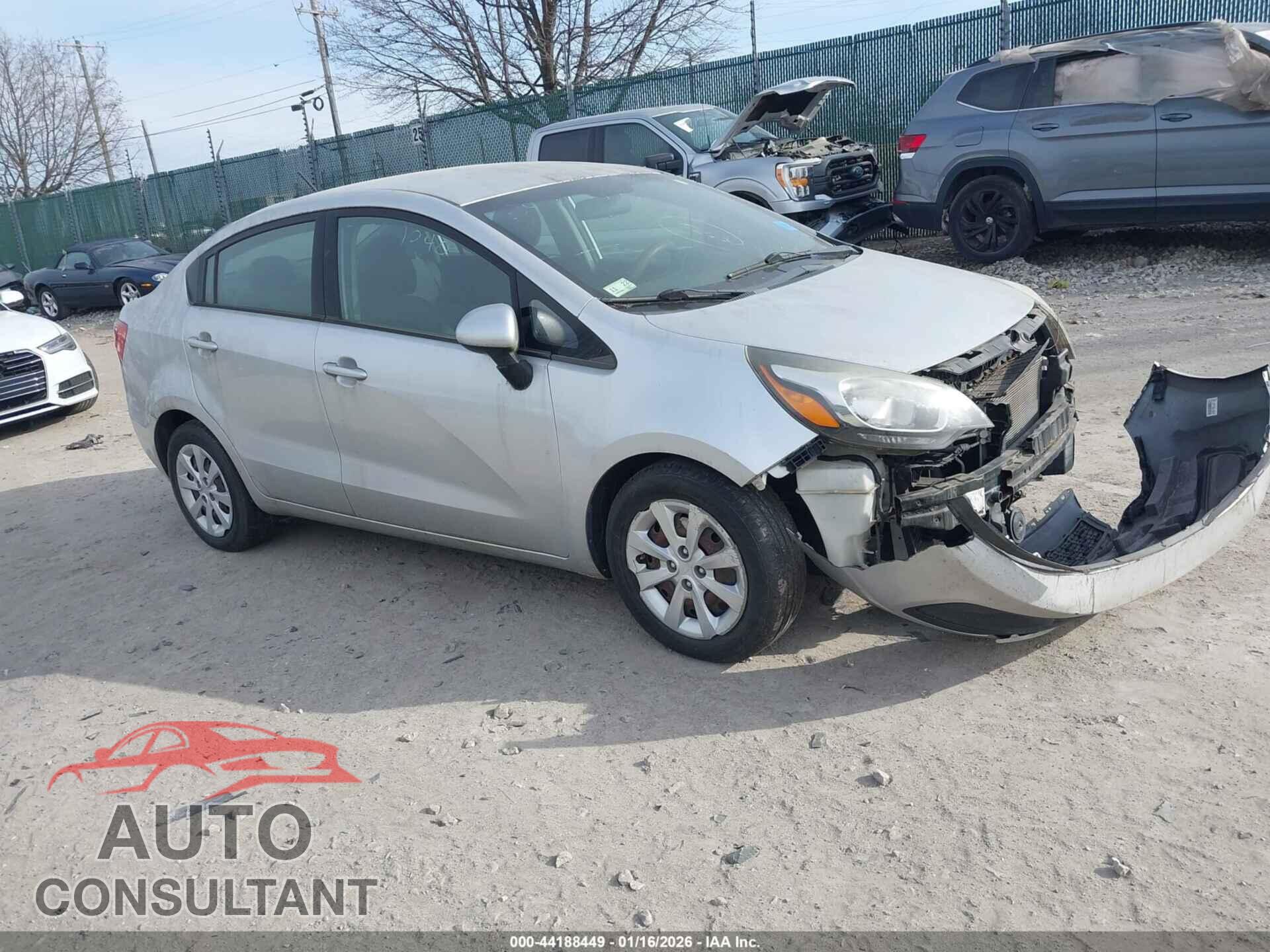 KIA RIO 2014 - KNADM4A35E6375762