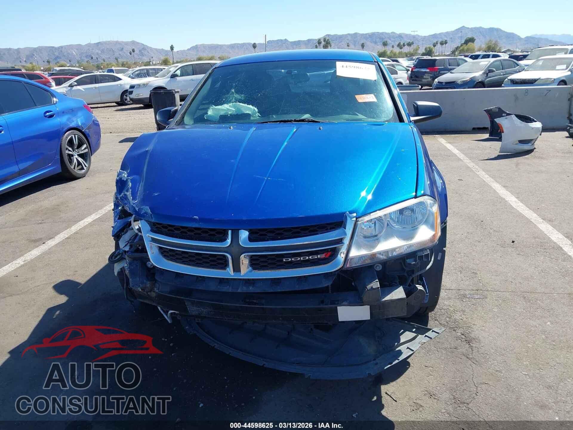 DODGE AVENGER 2014 - 1C3CDZAB9EN216319