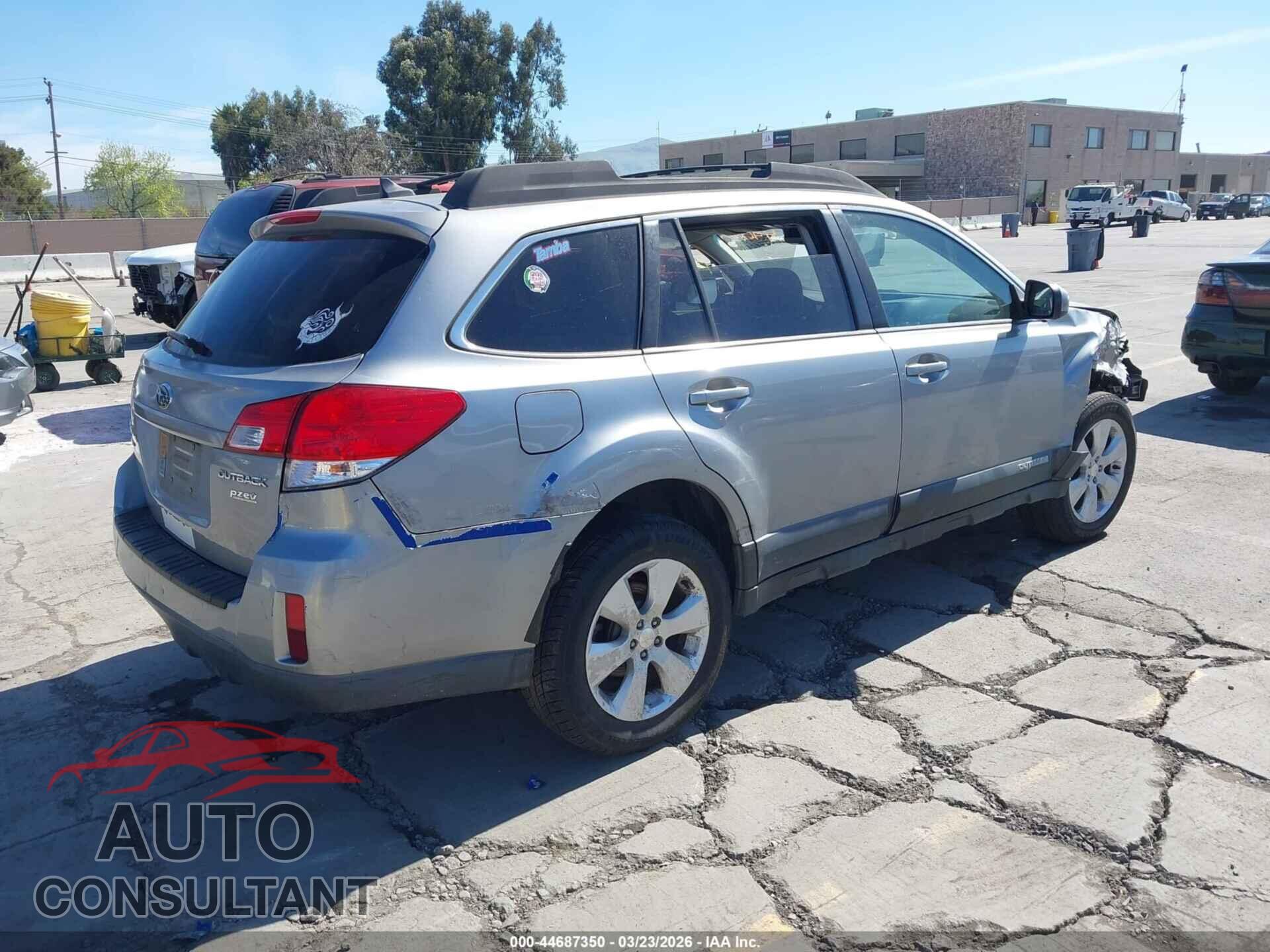SUBARU OUTBACK 2011 - 4S4BRBLC6B3379891