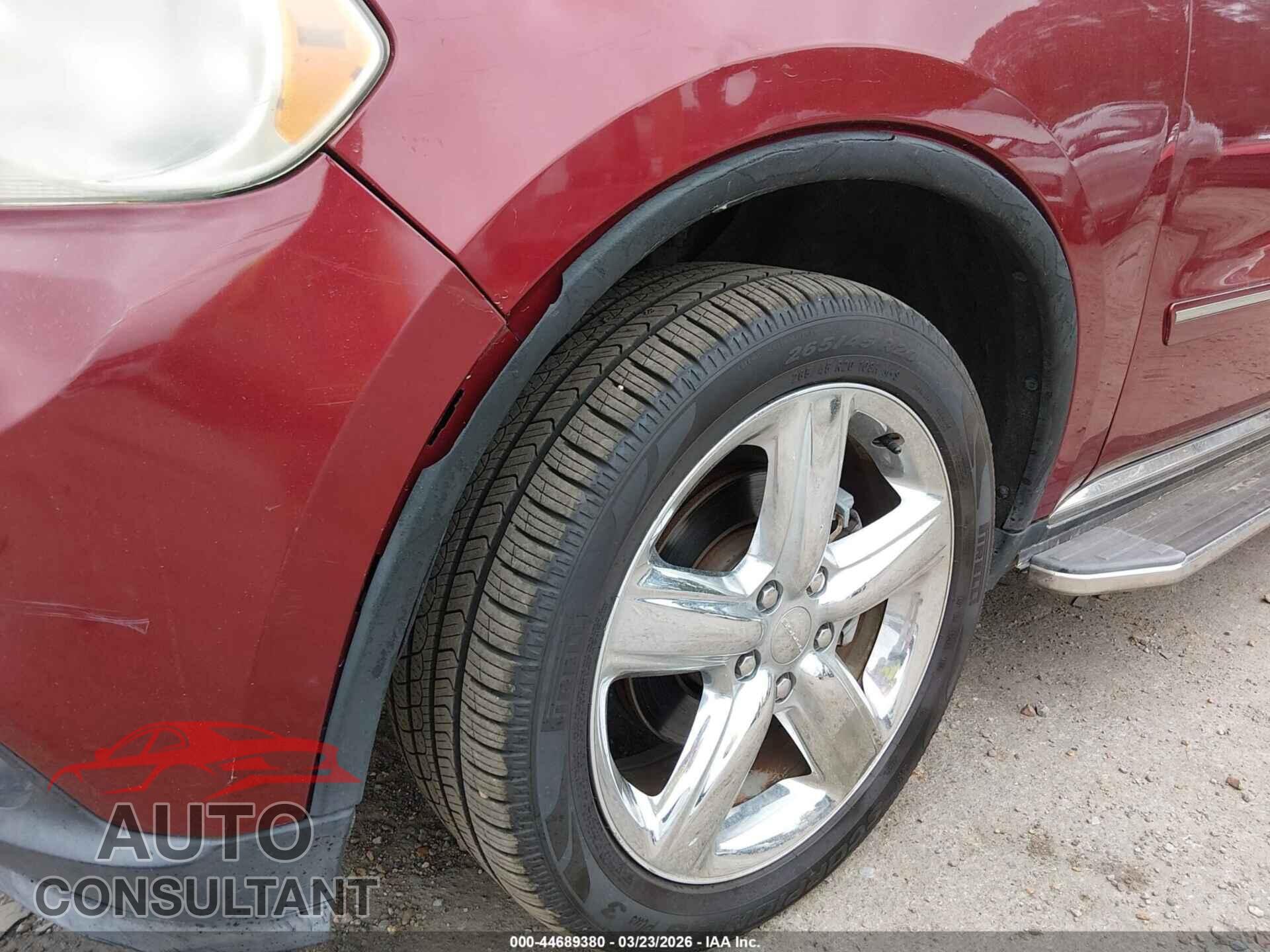 DODGE DURANGO 2013 - 1C4RDHAG8DC683608