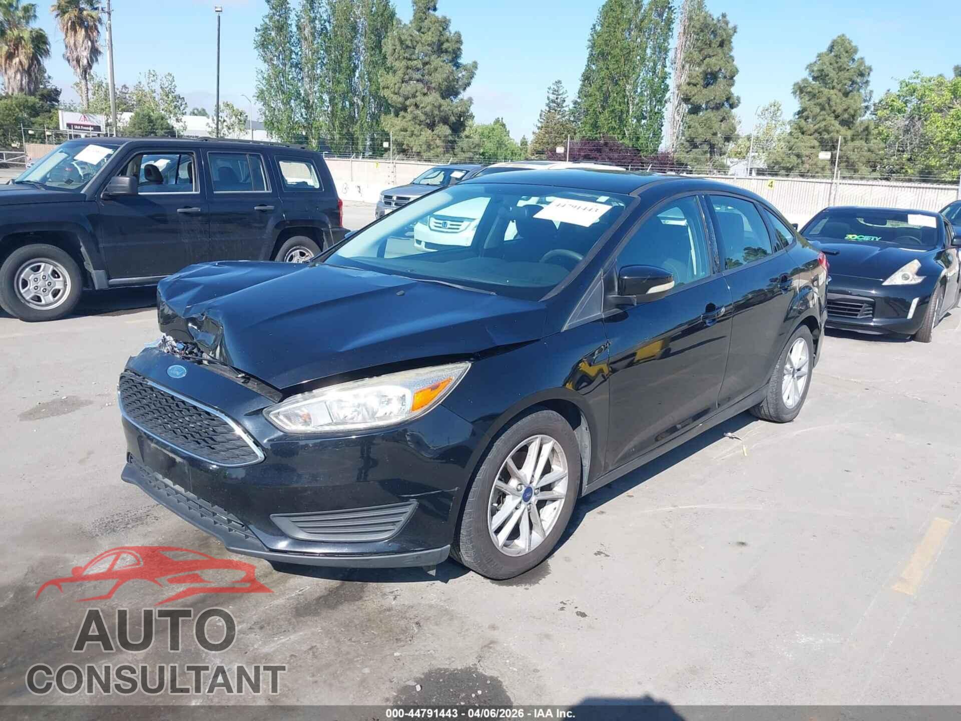FORD FOCUS 2017 - 1FADP3F2XHL315816