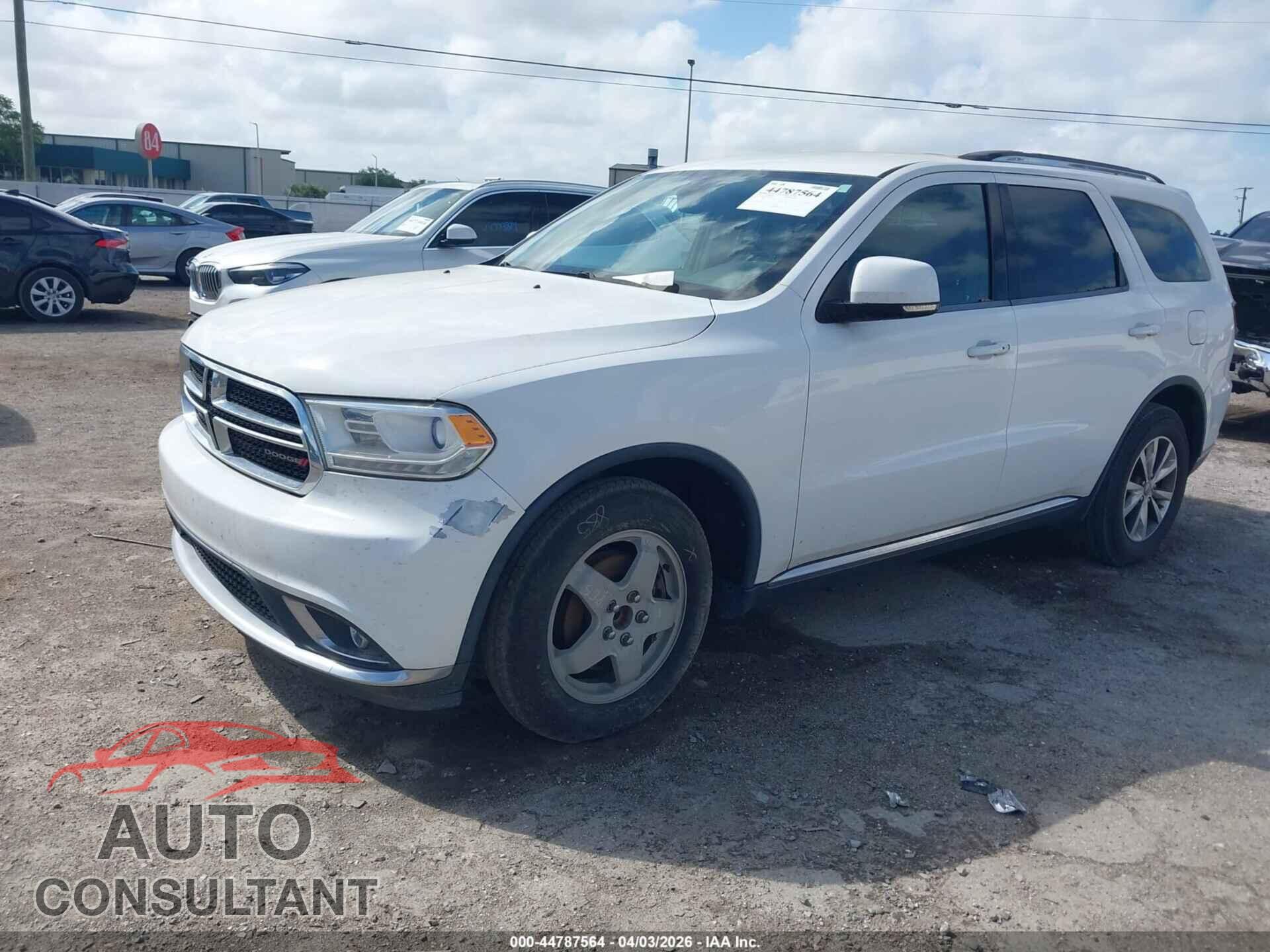 DODGE DURANGO 2016 - 1C4RDHDG3GC346330