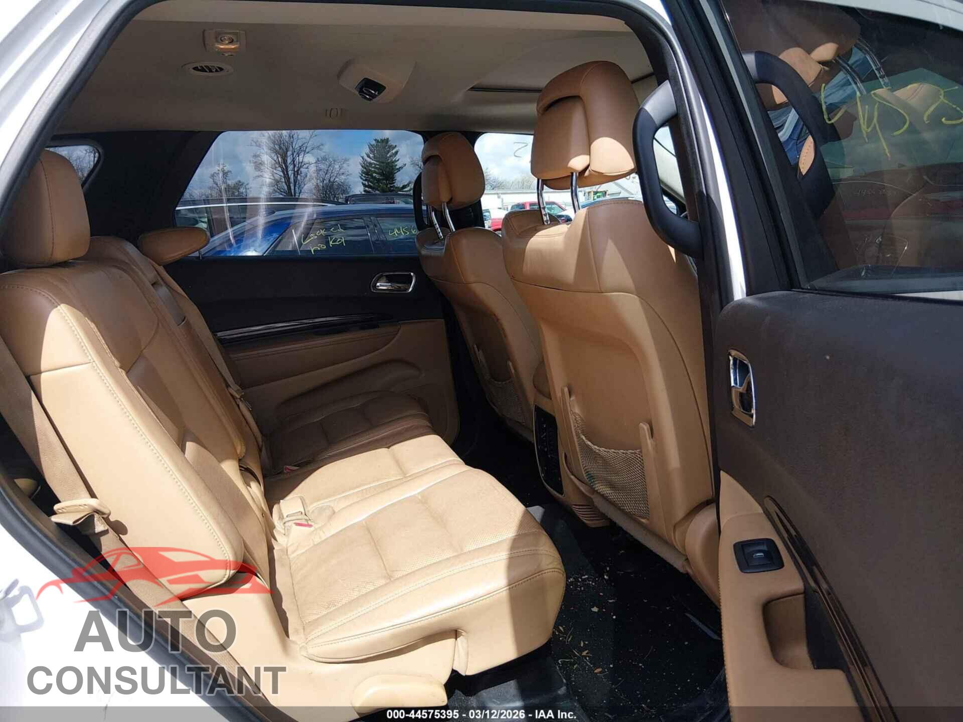 DODGE DURANGO 2013 - 1C4RDJEGXDC584662