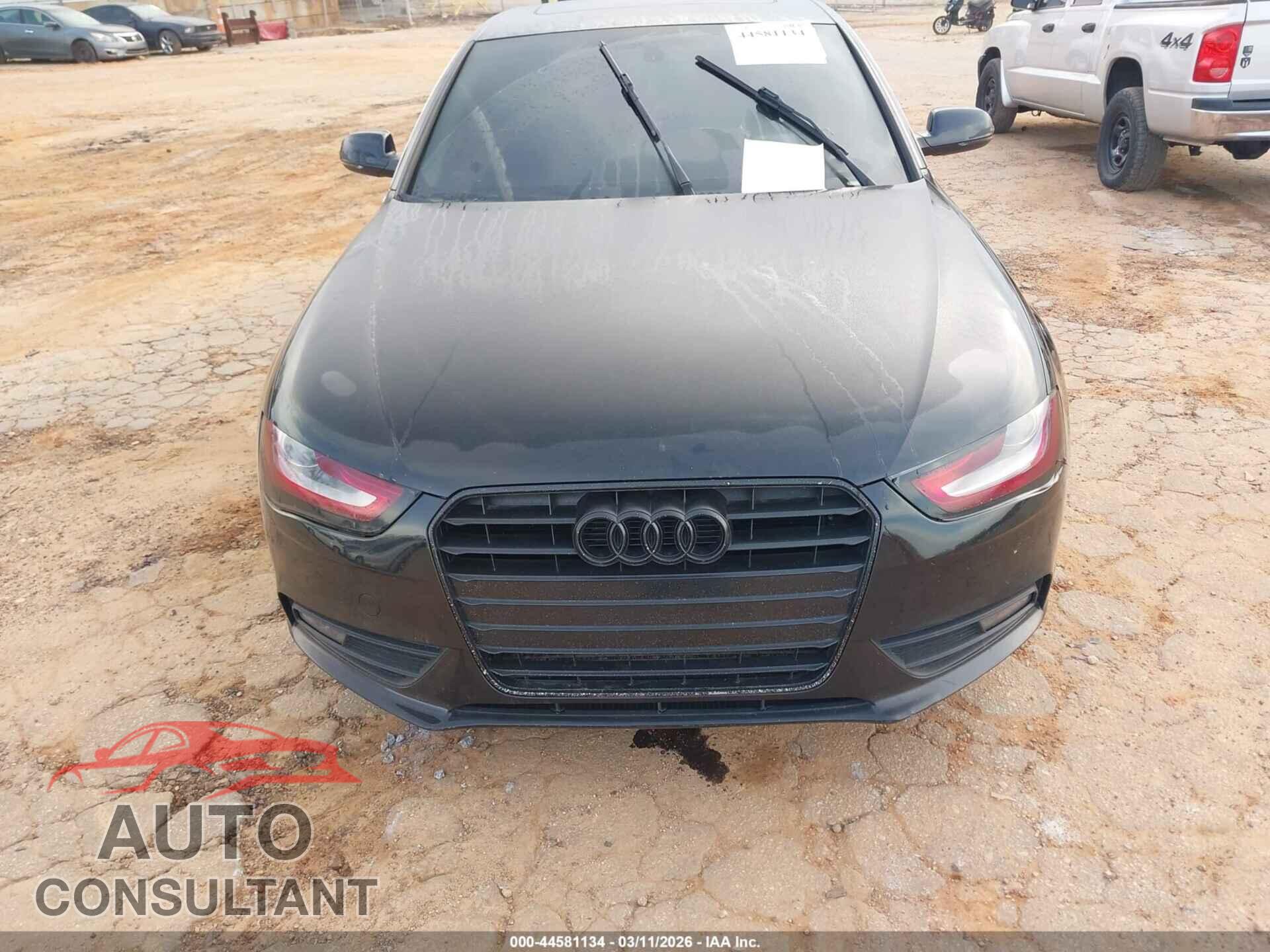 AUDI A4 2013 - WAUAFAFL9DN047530