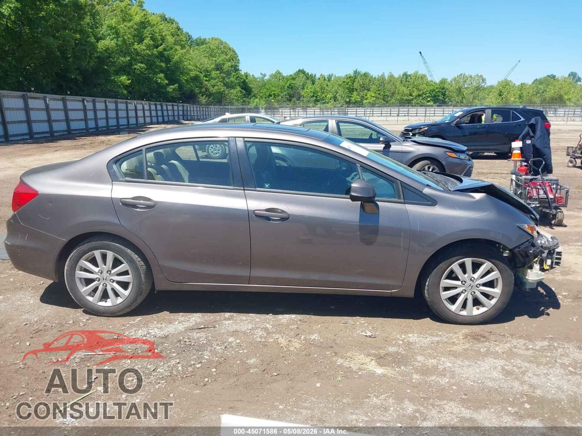 HONDA CIVIC 2012 - 19XFB2F97CE044689