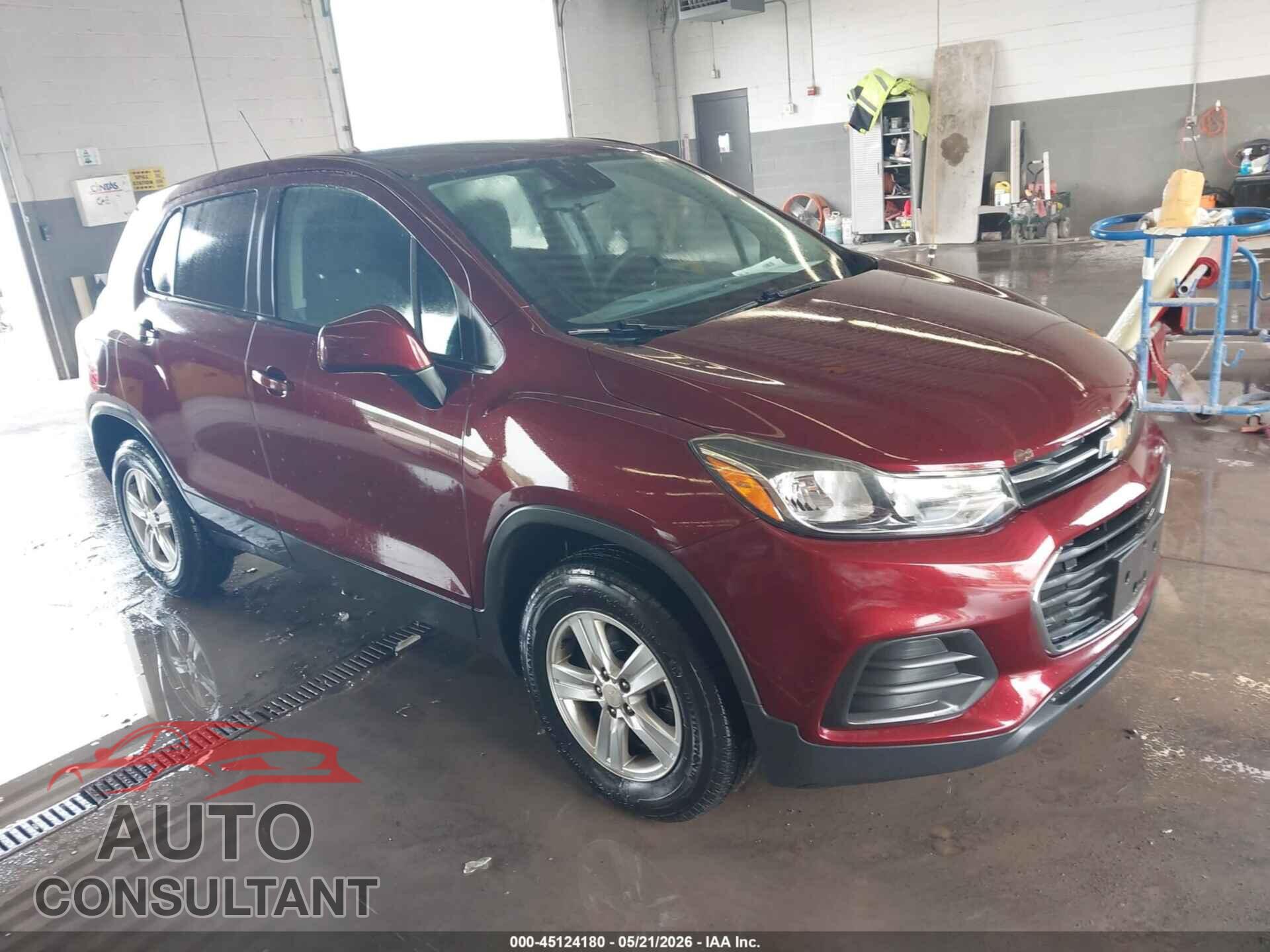 CHEVROLET TRAX 2017 - 3GNCJNSB3HL254765