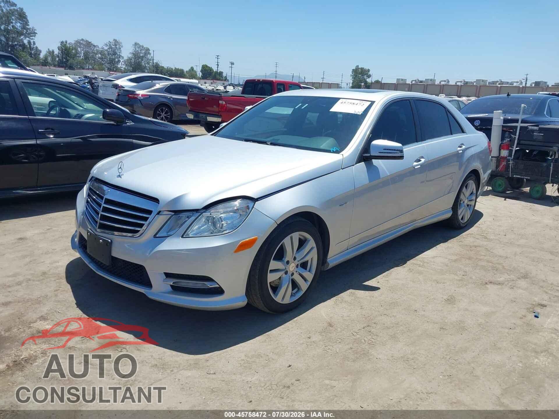 MERCEDES-BENZ E 350 BLUETEC 2012 - WDDHF2EB7CA575207