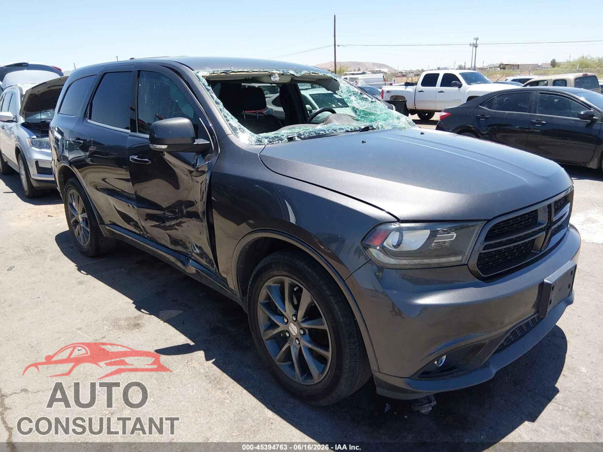 DODGE DURANGO 2017 - 1C4RDJDG7HC870492