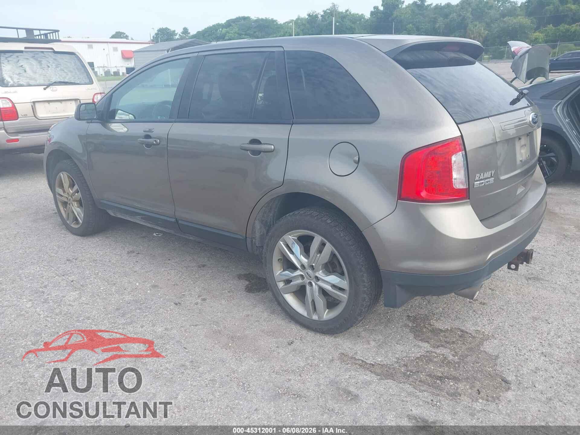 FORD EDGE 2013 - 2FMDK4JC3DBB20922