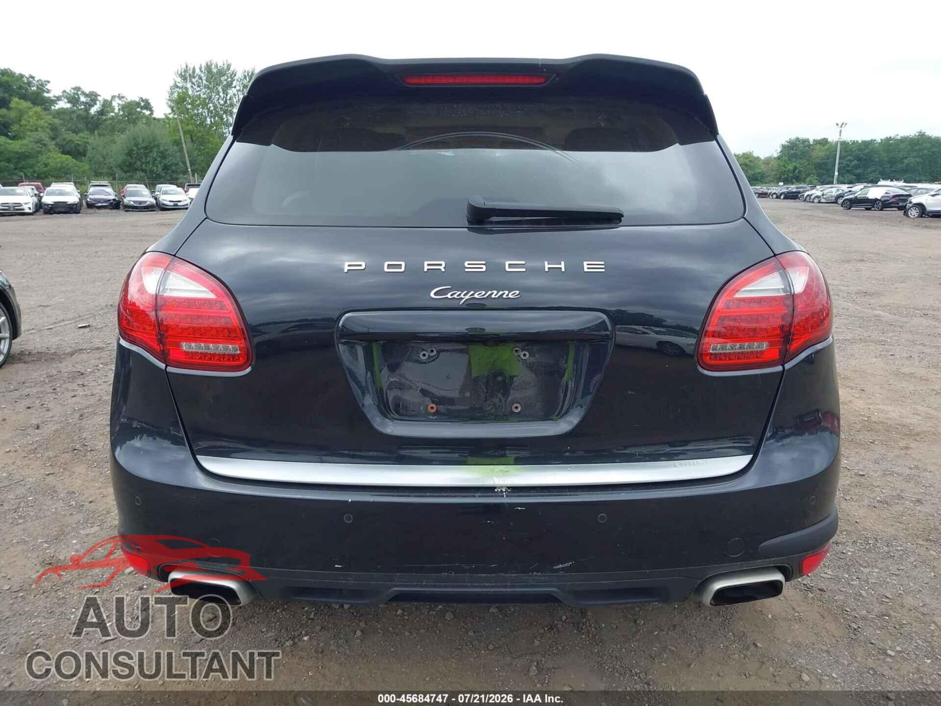 PORSCHE CAYENNE 2013 - WP1AA2A21DLA06826