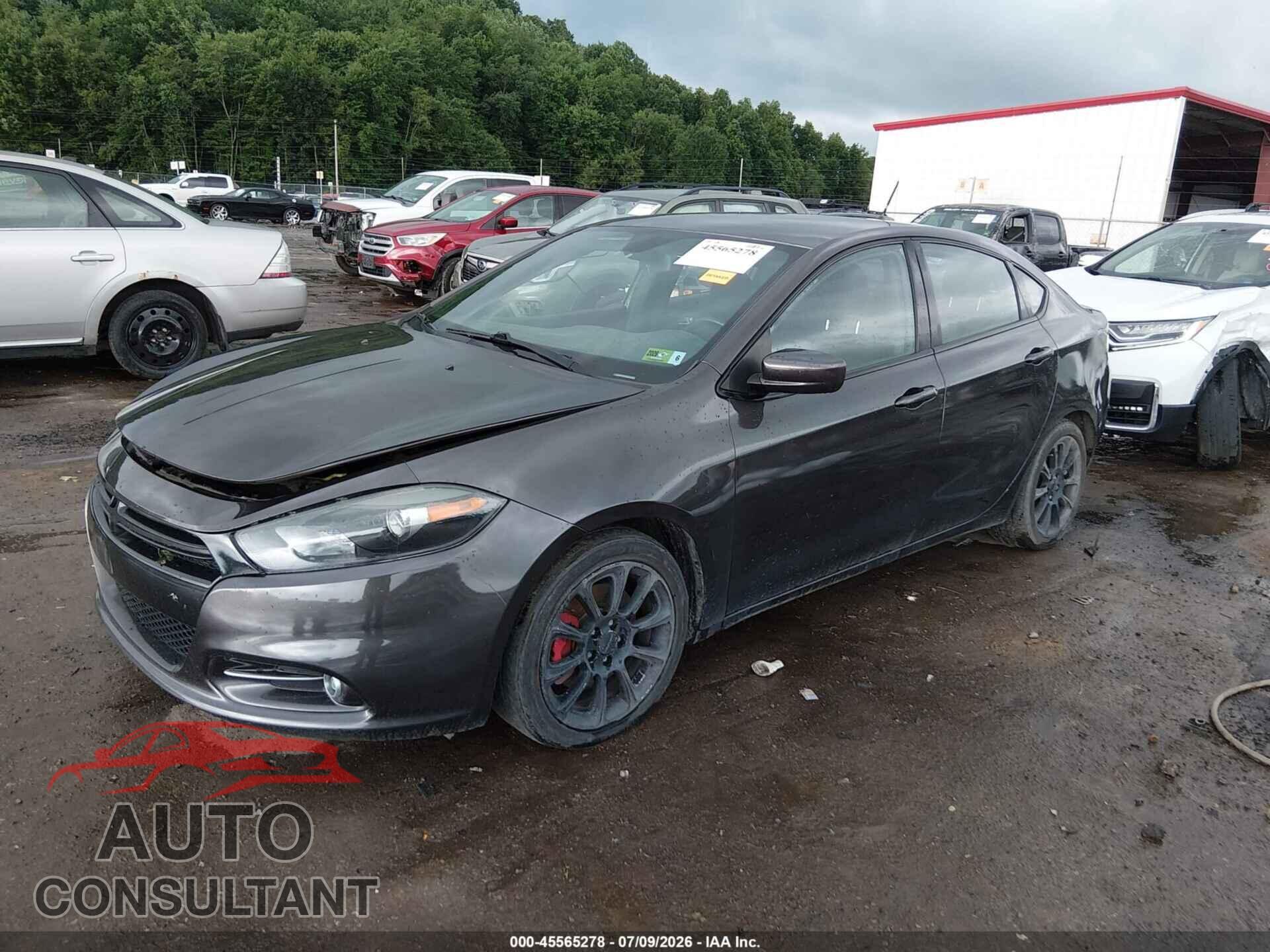 DODGE DART 2015 - 1C3CDFBB0FD120373