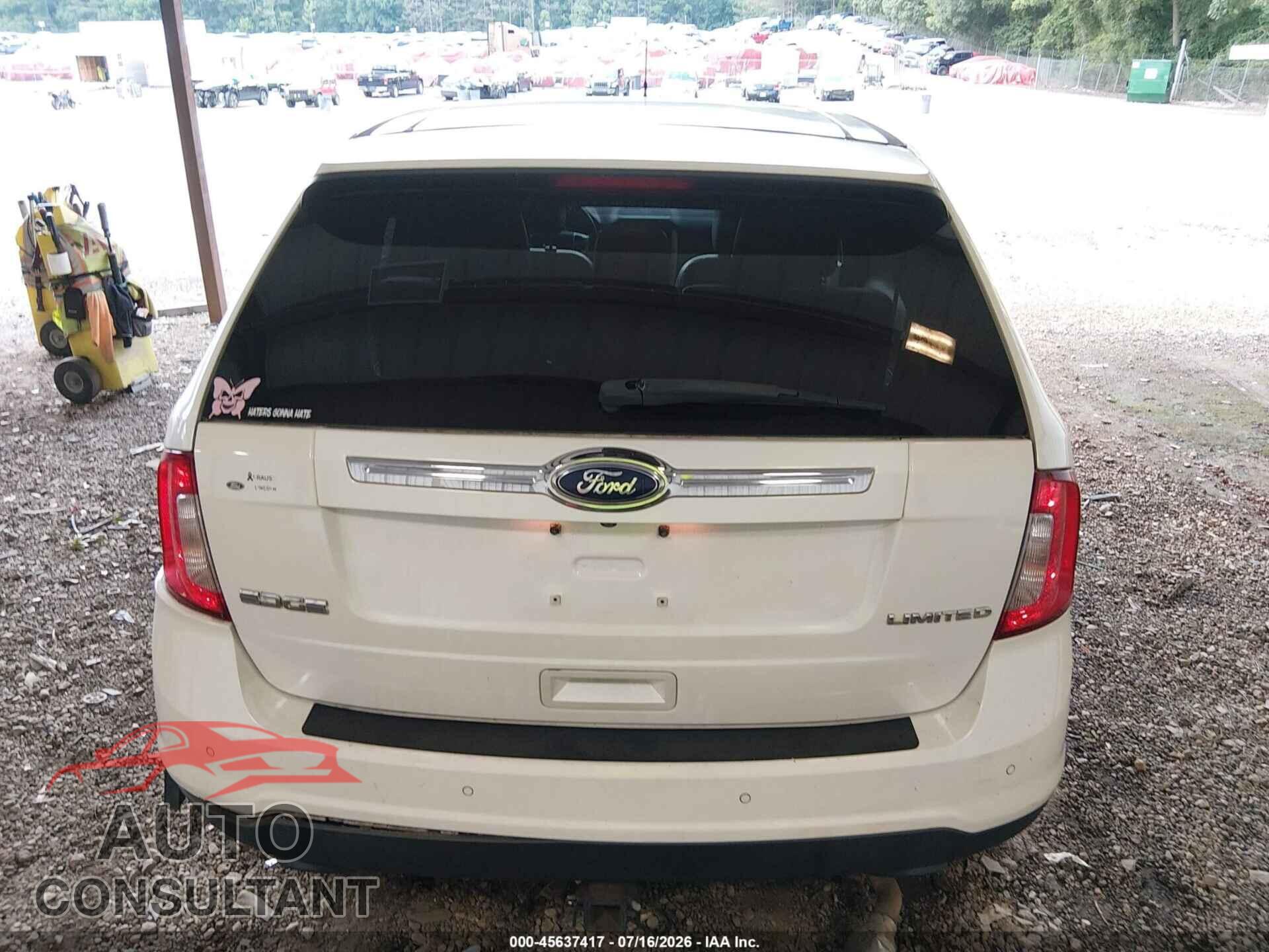 FORD EDGE 2013 - 2FMDK3KC6DBA30592