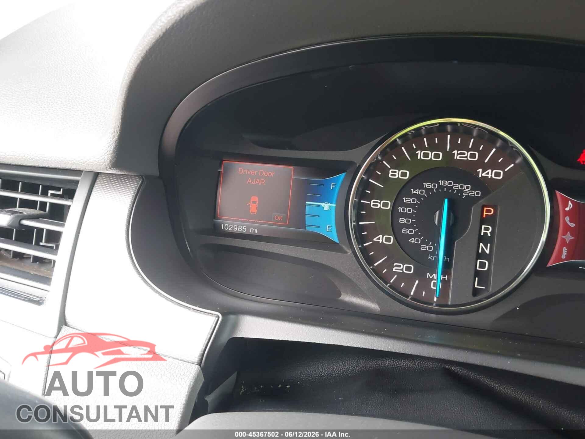 FORD EDGE 2012 - 2FMDK3J99CBA59086