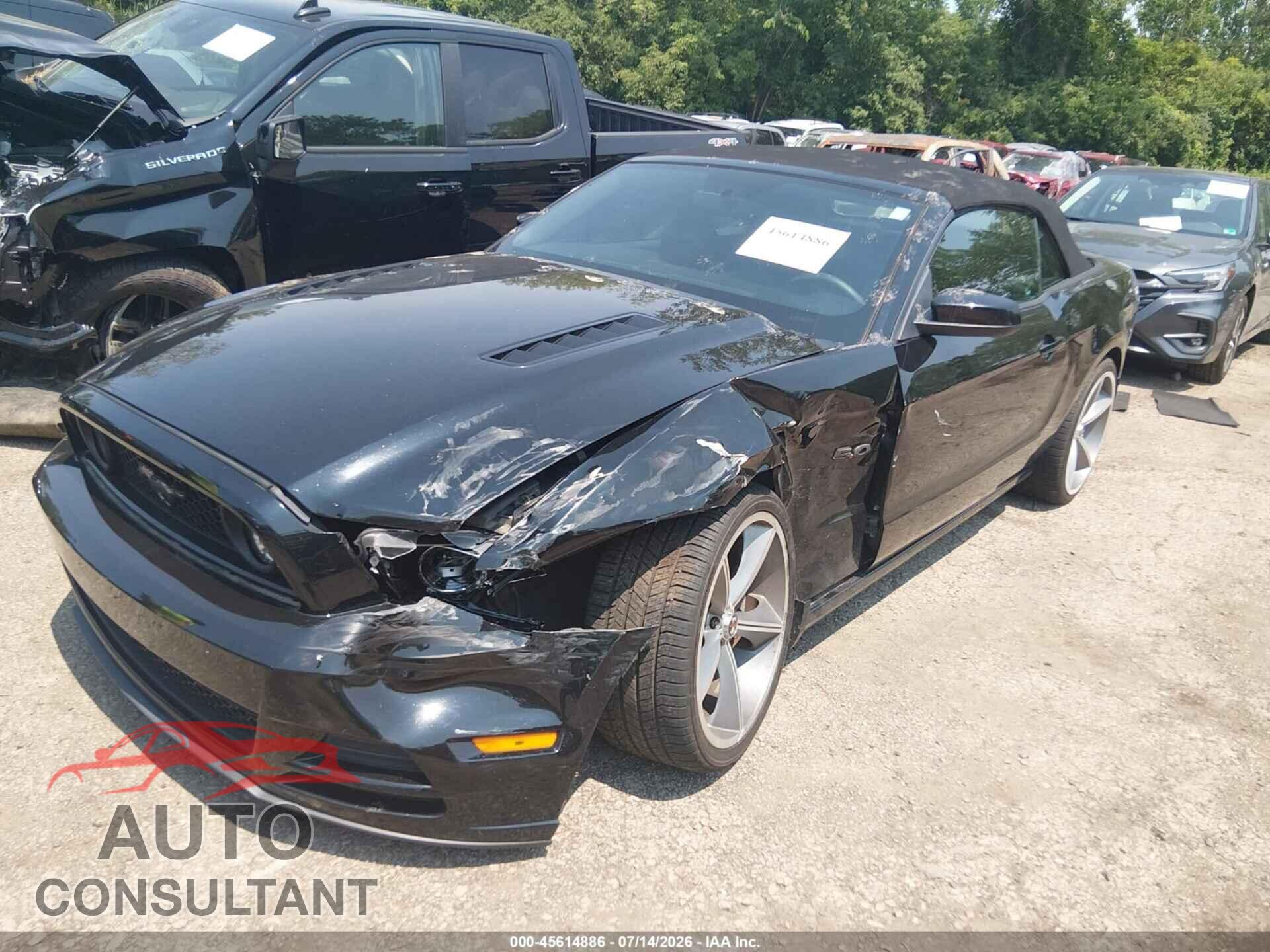 FORD MUSTANG 2013 - 1ZVBP8FF8D5213086