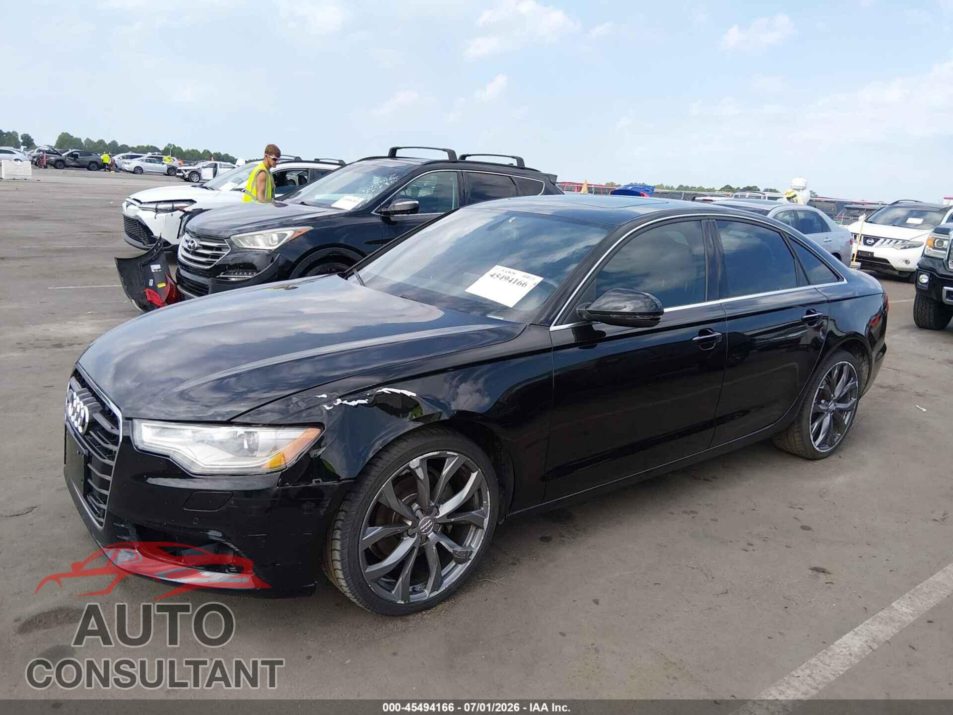 AUDI A6 2013 - WAUDFAFC4DN154014