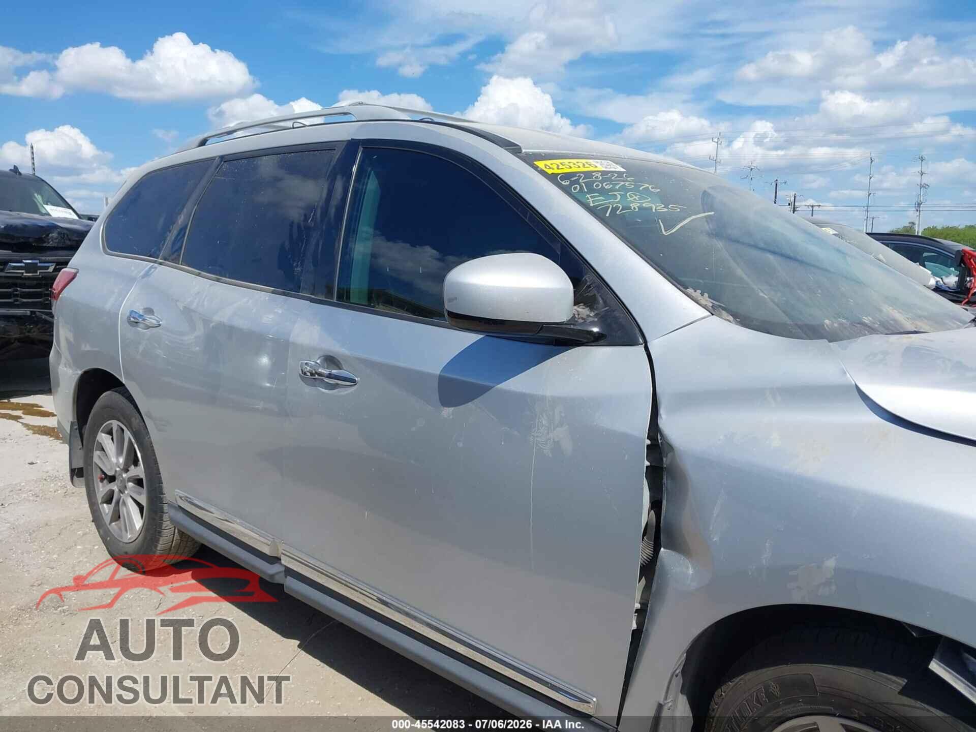 NISSAN PATHFINDER 2014 - 5N1AR2MM5EC728935