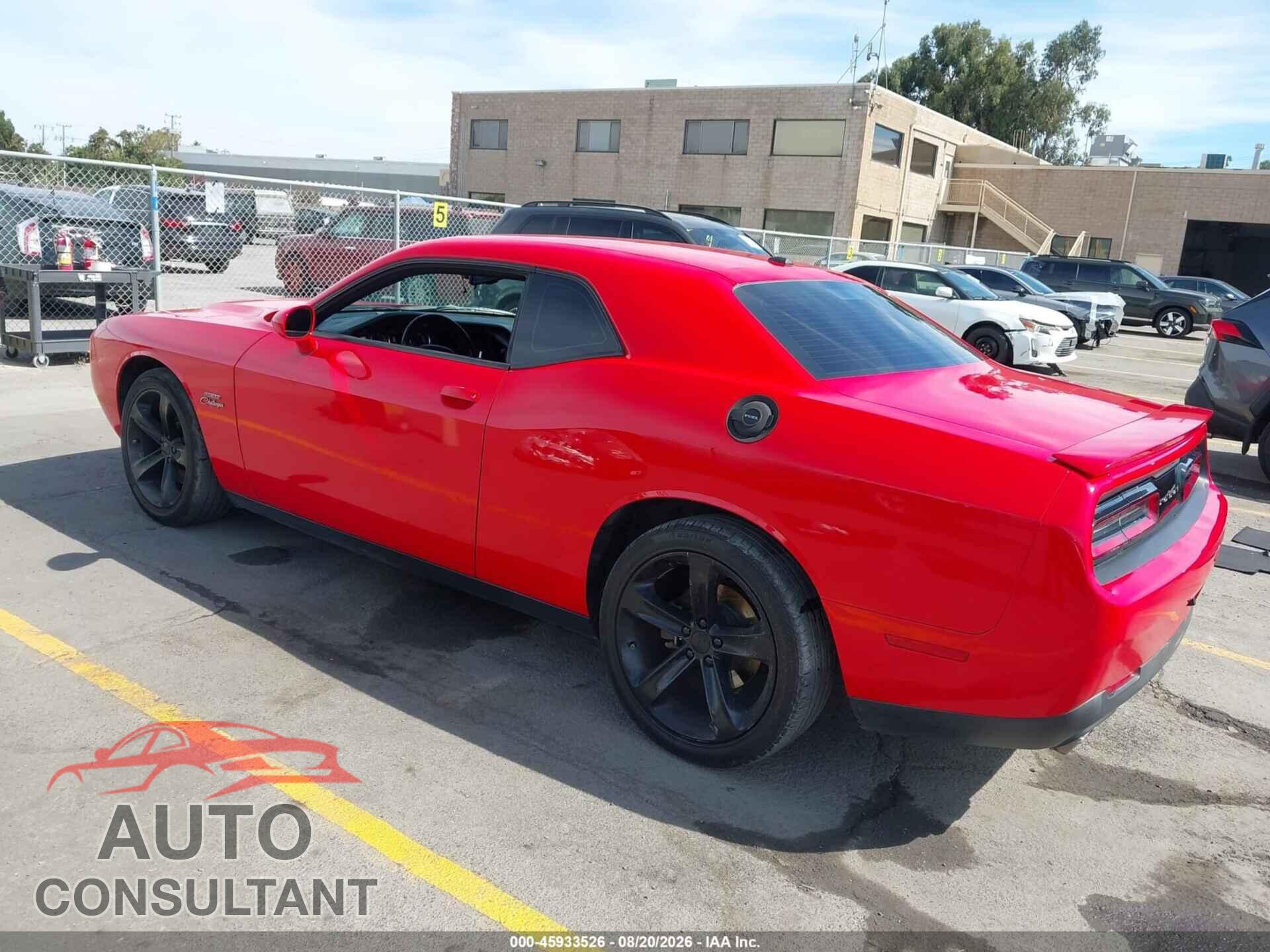 DODGE CHALLENGER 2017 - 2C3CDZBT2HH609101