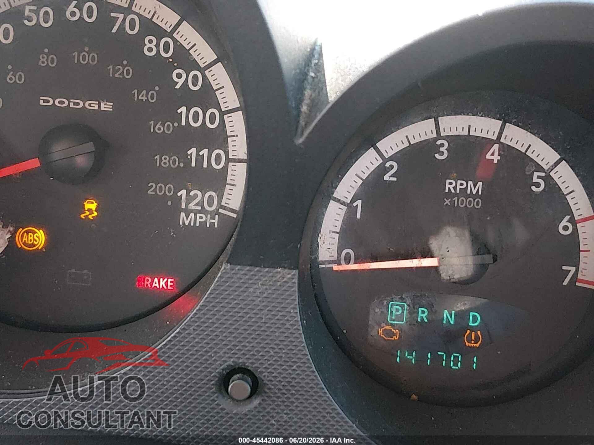 DODGE NITRO 2011 - 1D4PT2GK0BW521358