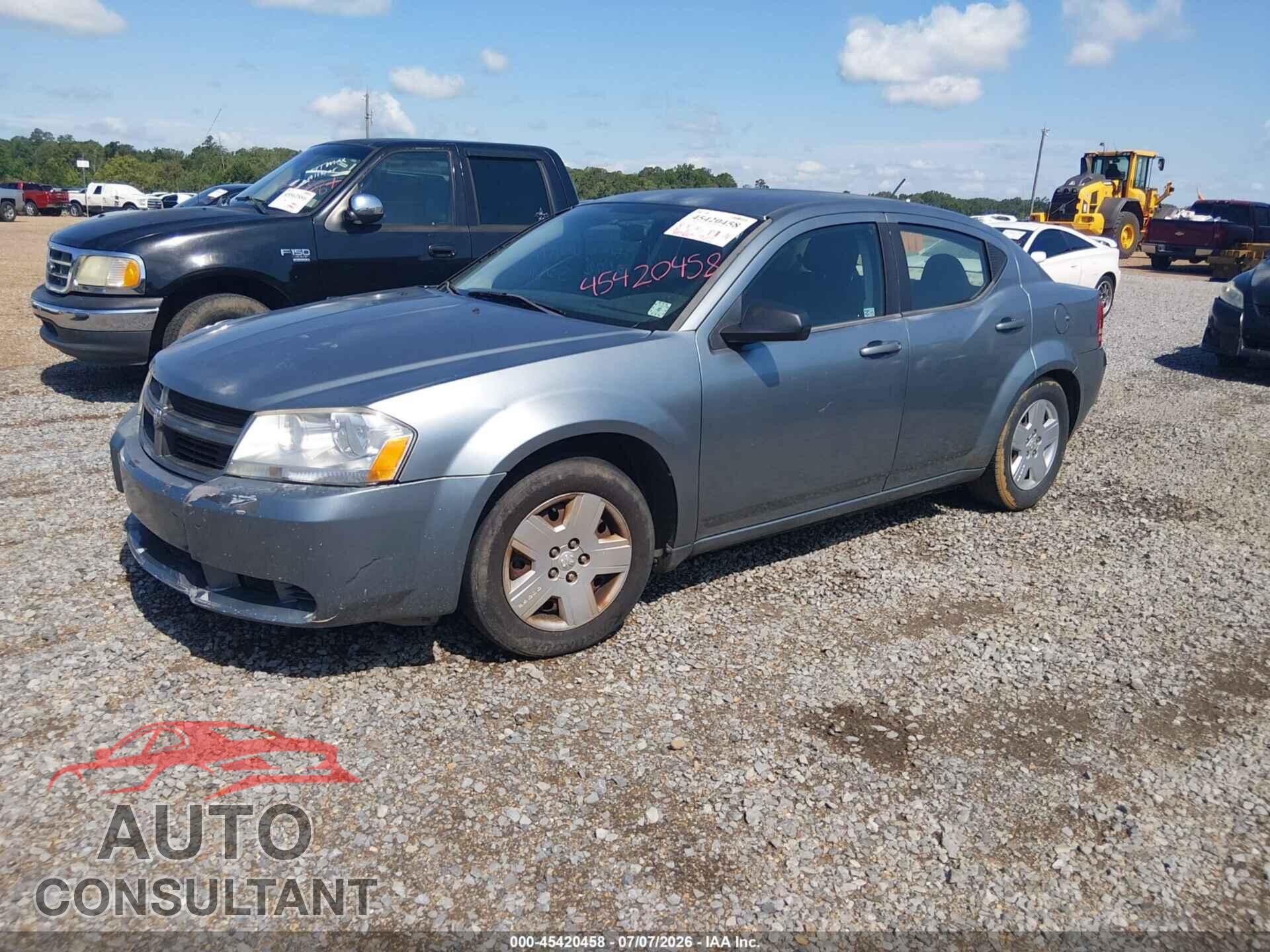 DODGE AVENGER 2010 - 1B3CC4FBXAN221194