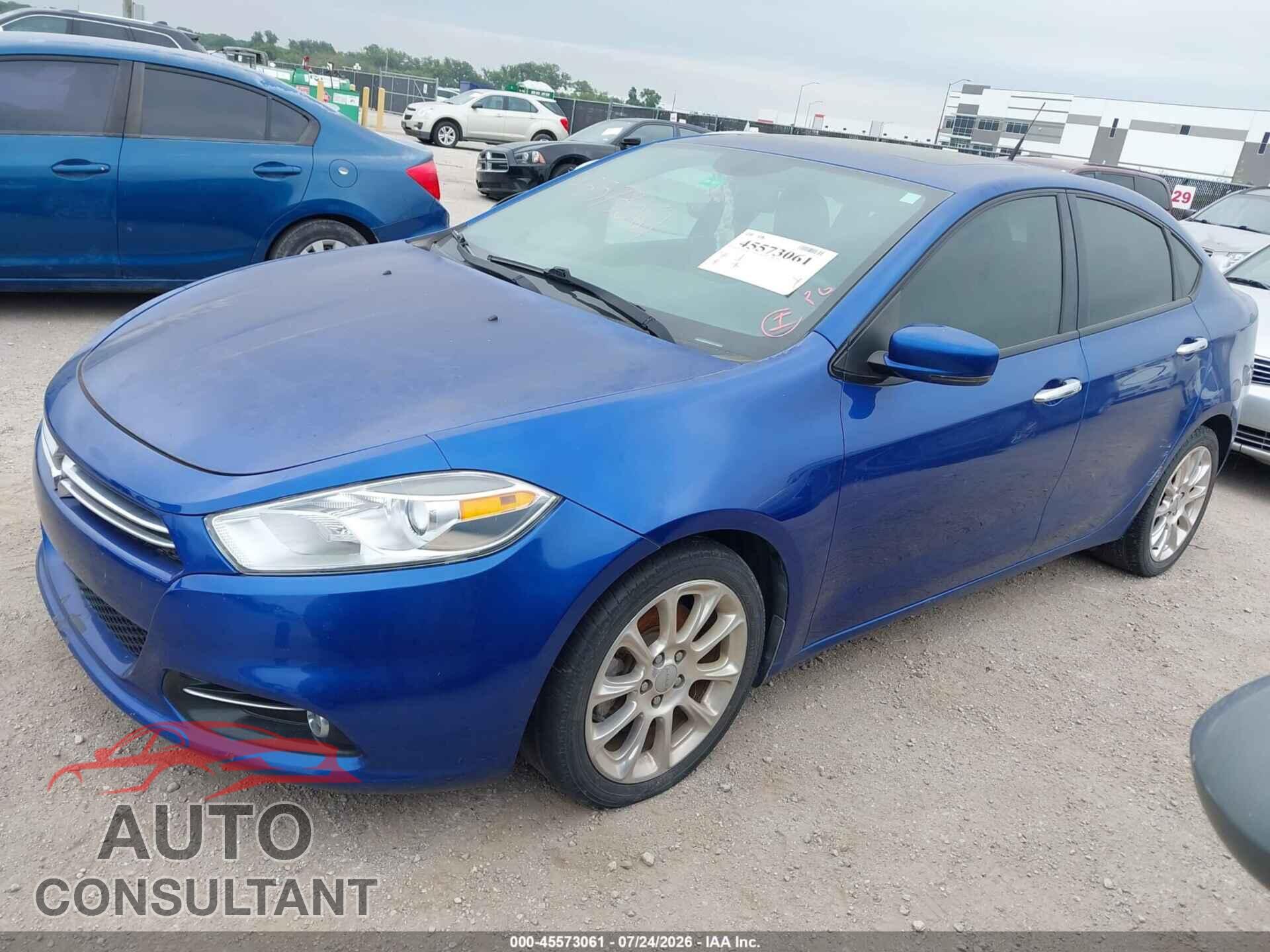 DODGE DART 2014 - 1C3CDFCB0ED695893