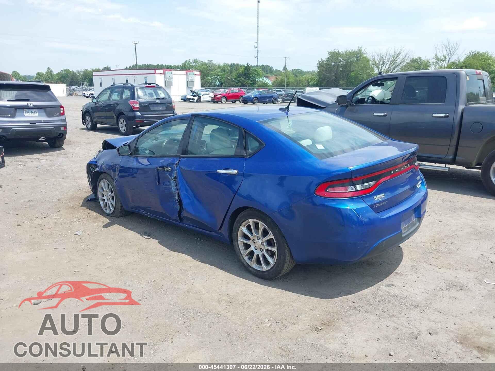 DODGE DART 2014 - 1C3CDFCB7ED773473