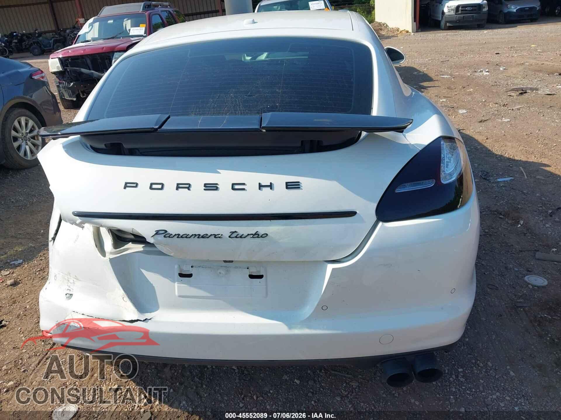 PORSCHE PANAMERA 2012 - WP0AC2A78CL090584