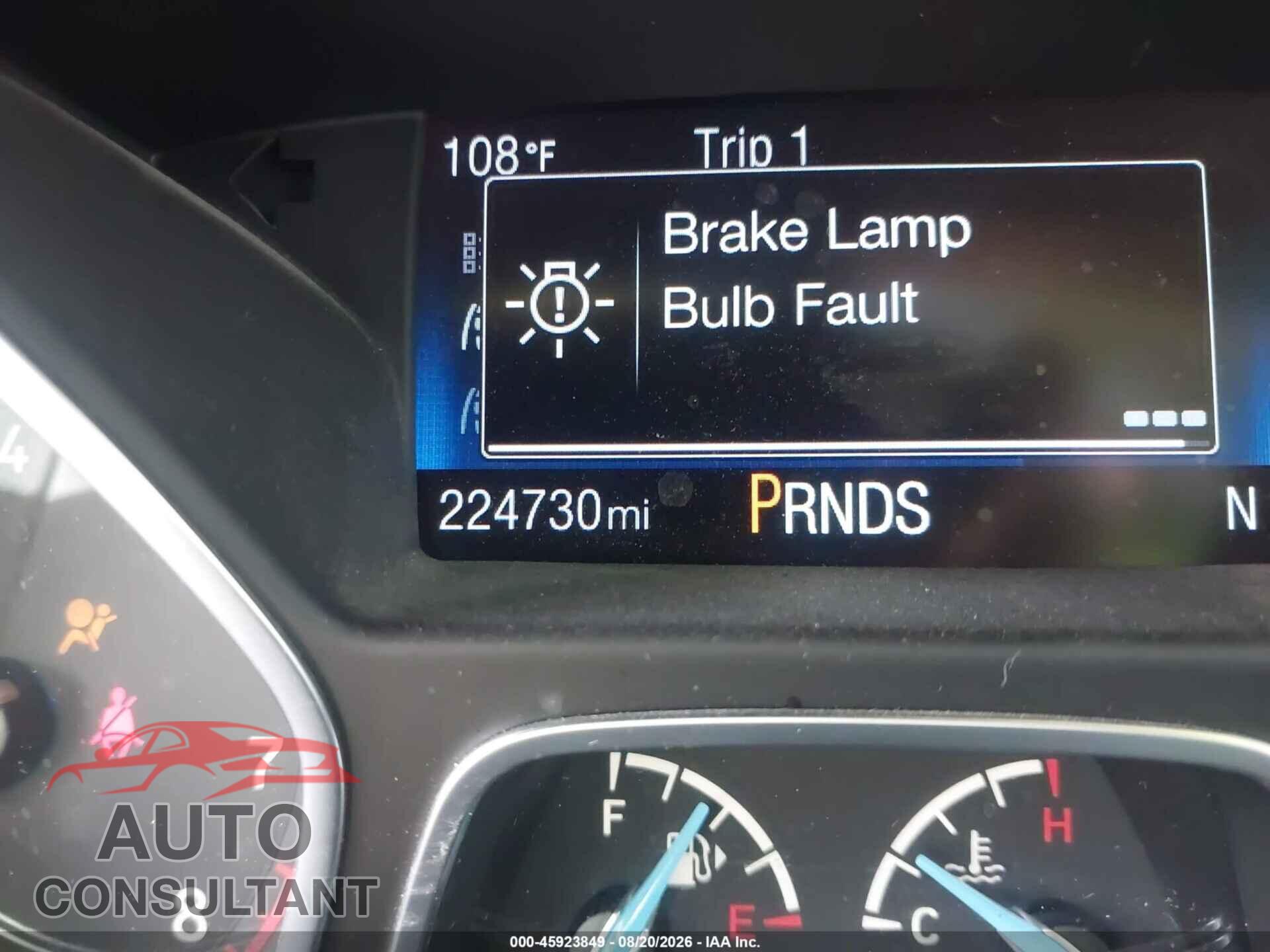 FORD FOCUS 2016 - 1FADP3F25GL336488