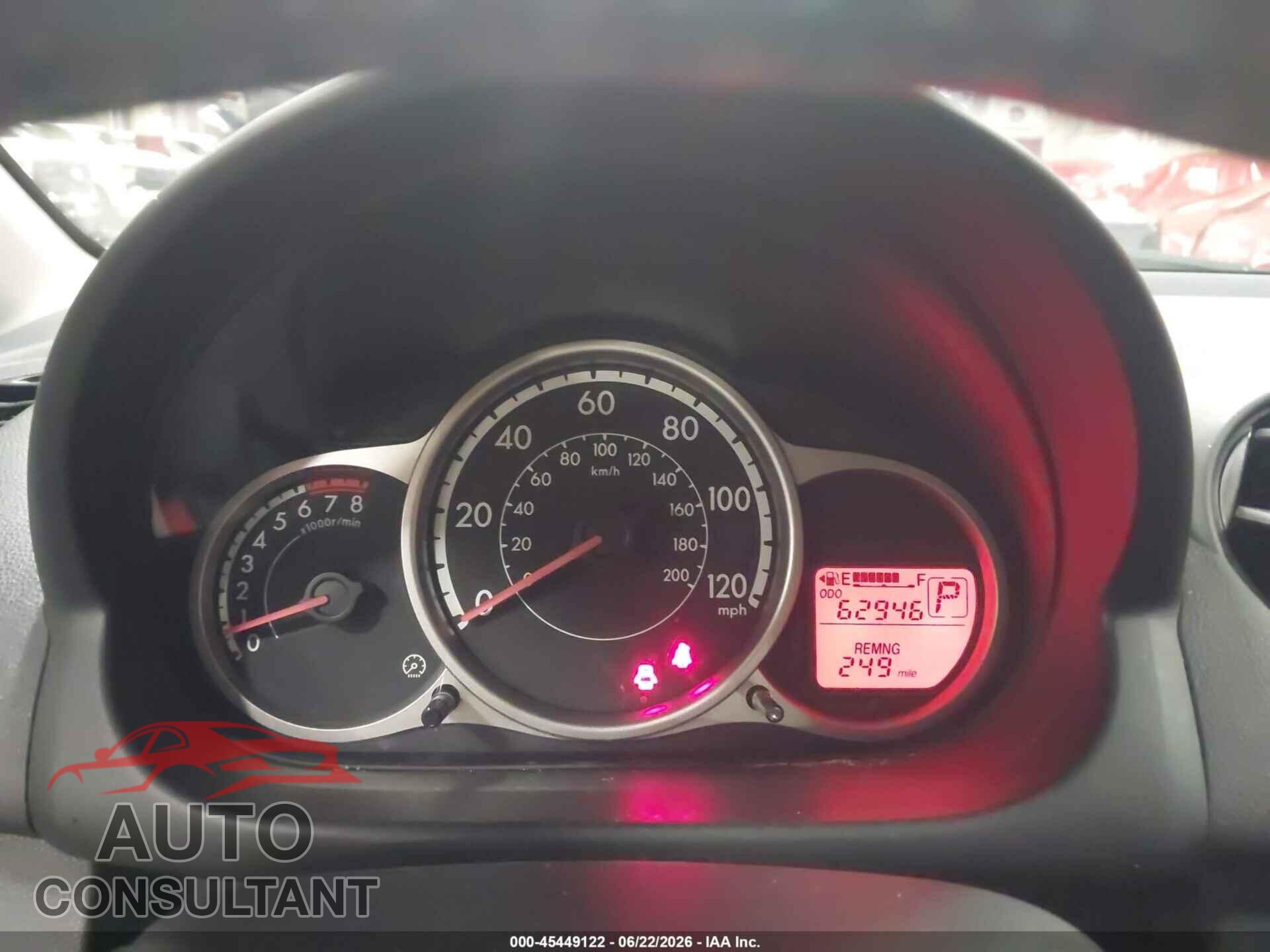 MAZDA MAZDA2 2014 - JM1DE1LY8E0175551