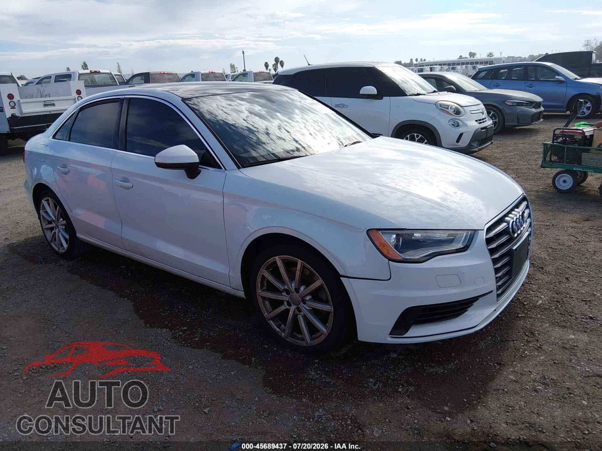 AUDI A3 2015 - WAUACGFFXF1004959
