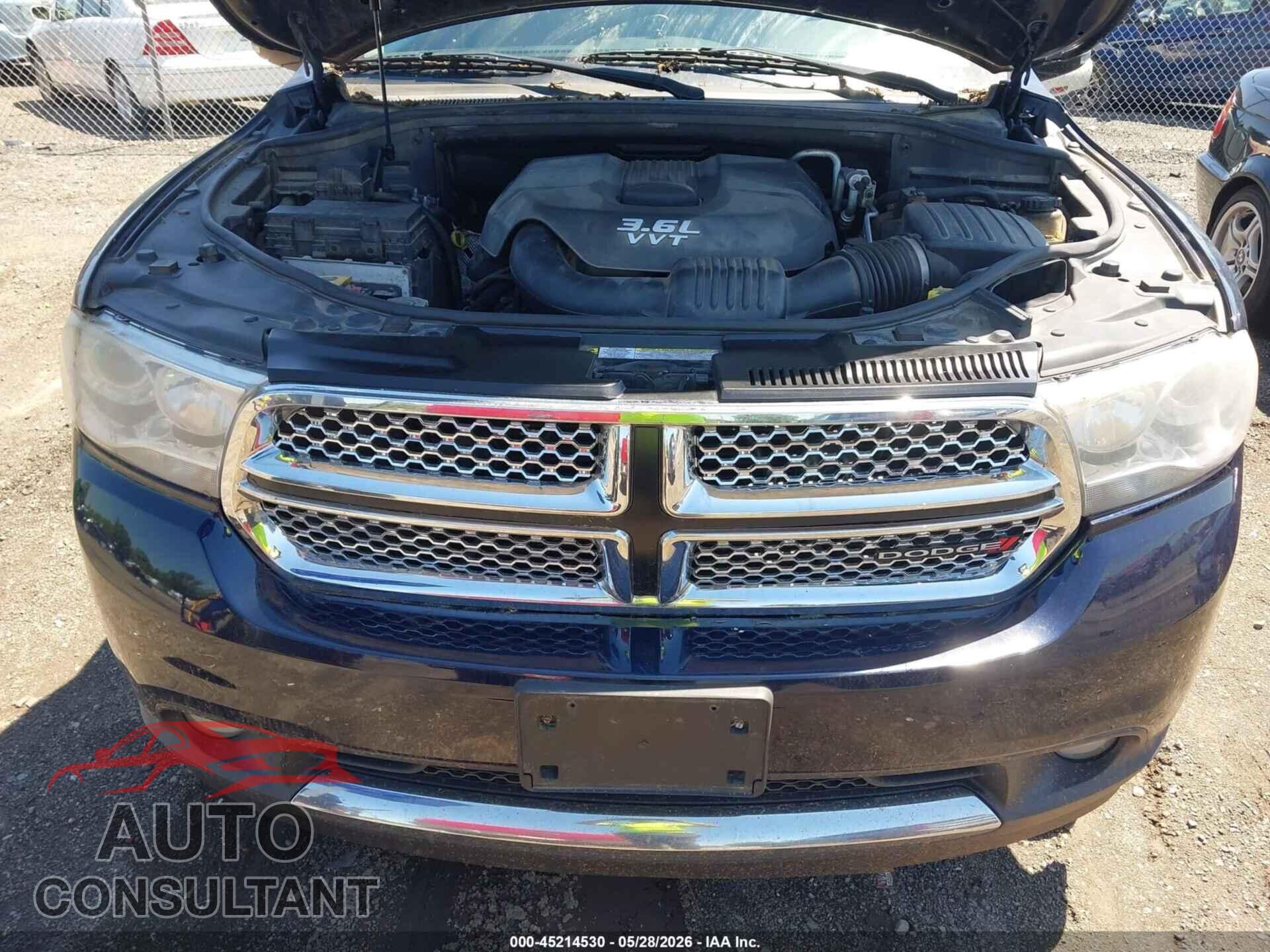 DODGE DURANGO 2013 - 1C4RDJEGXDC572172