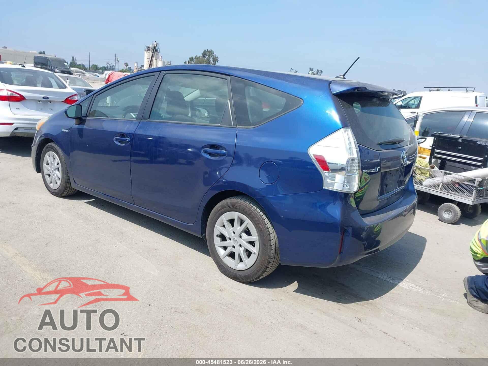 TOYOTA PRIUS V 2014 - JTDZN3EU8E3290547