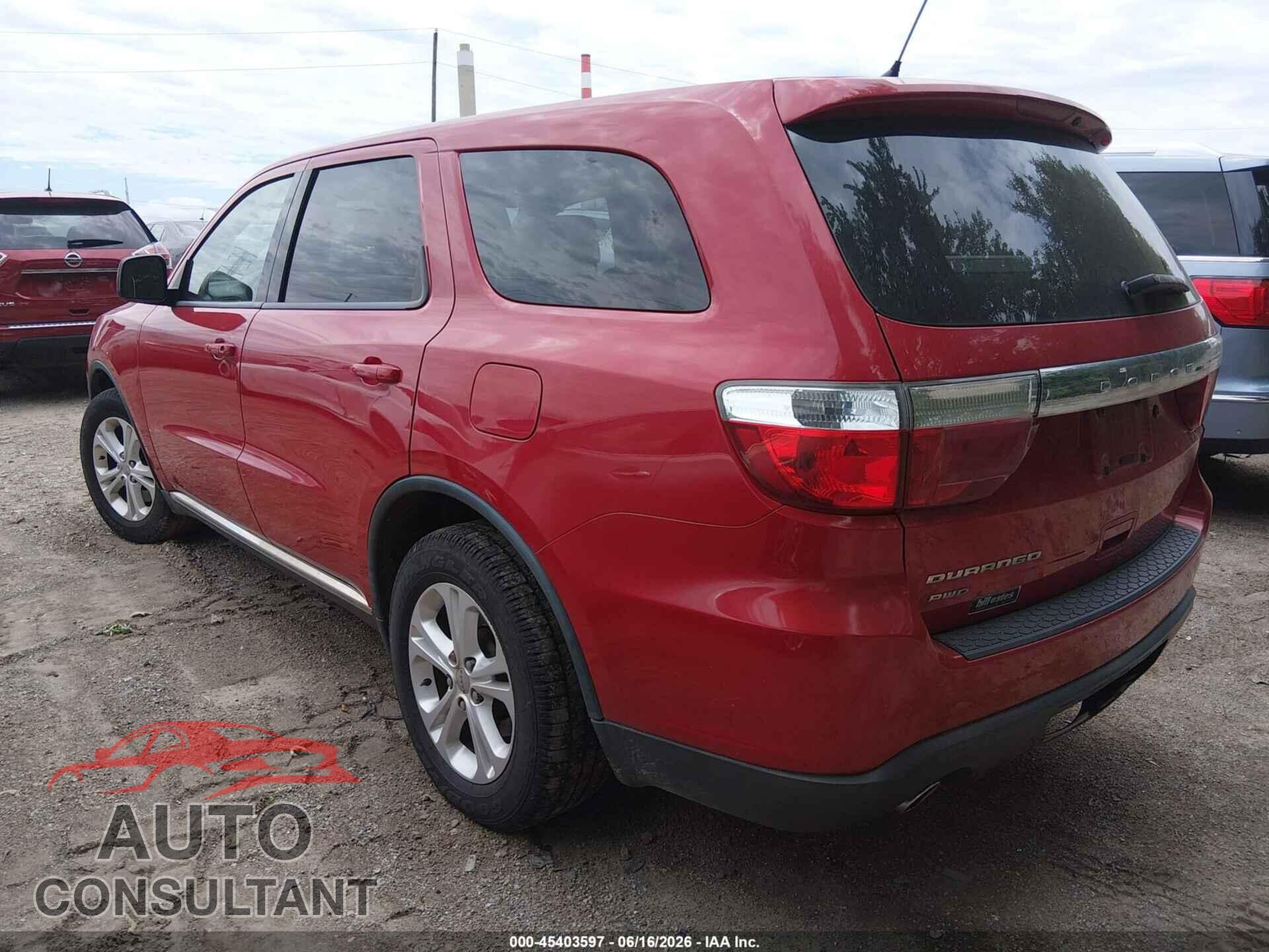 DODGE DURANGO 2013 - 1C4SDJFT8DC670002