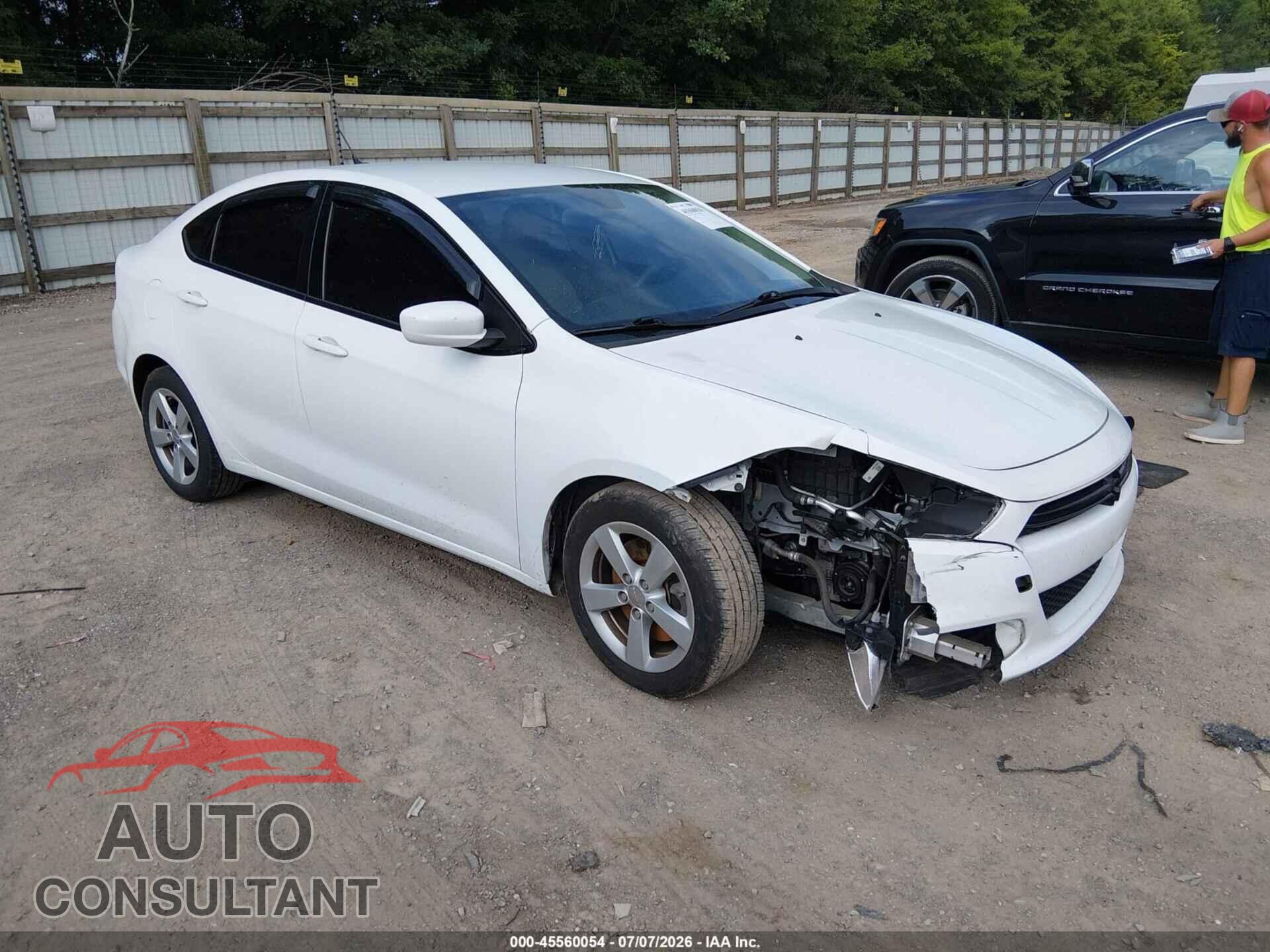 DODGE DART 2015 - 1C3CDFBB0FD221834